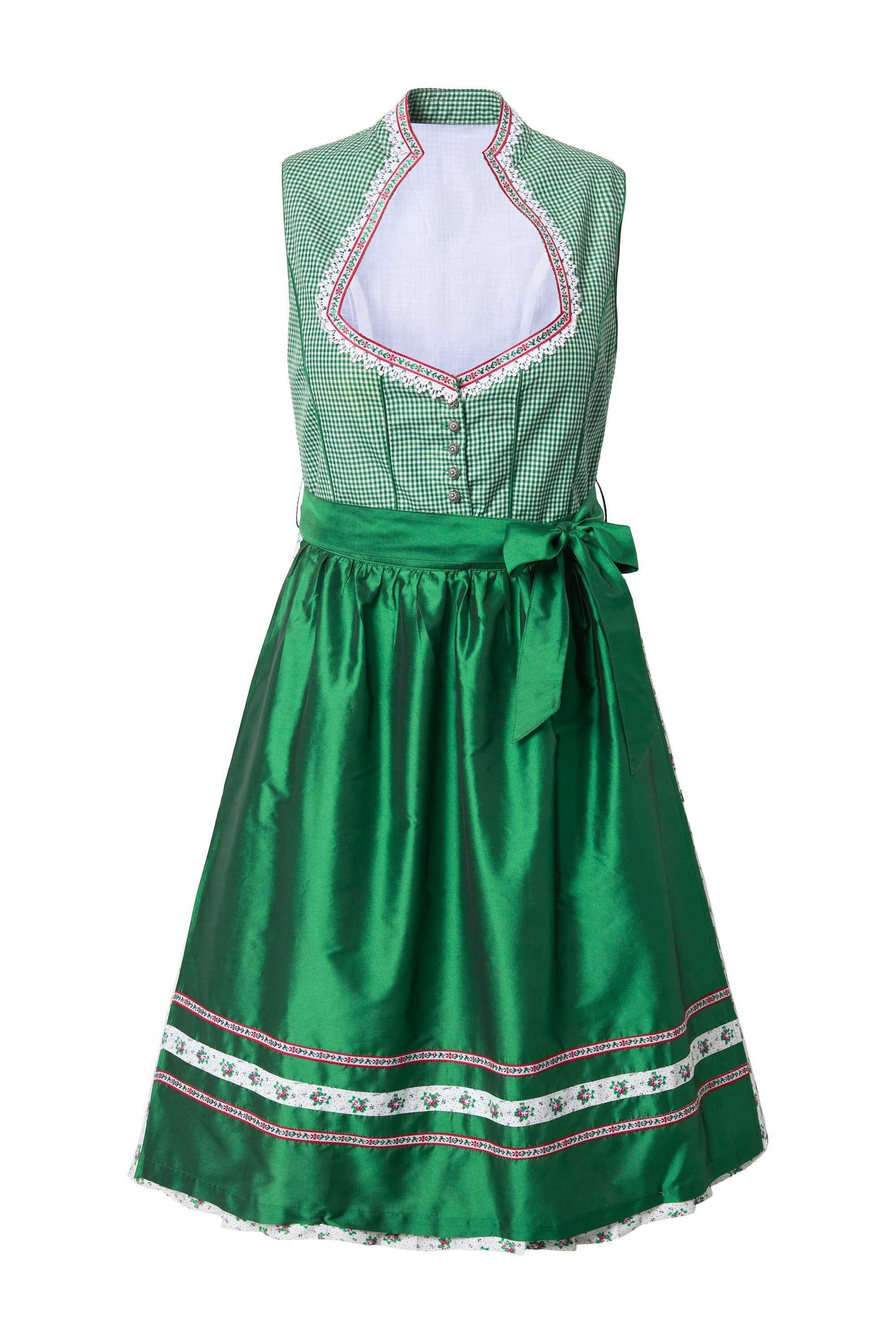 Ulla Popken Dirndl Dirndl Schnürung Herzausschnitt günstig online kaufen