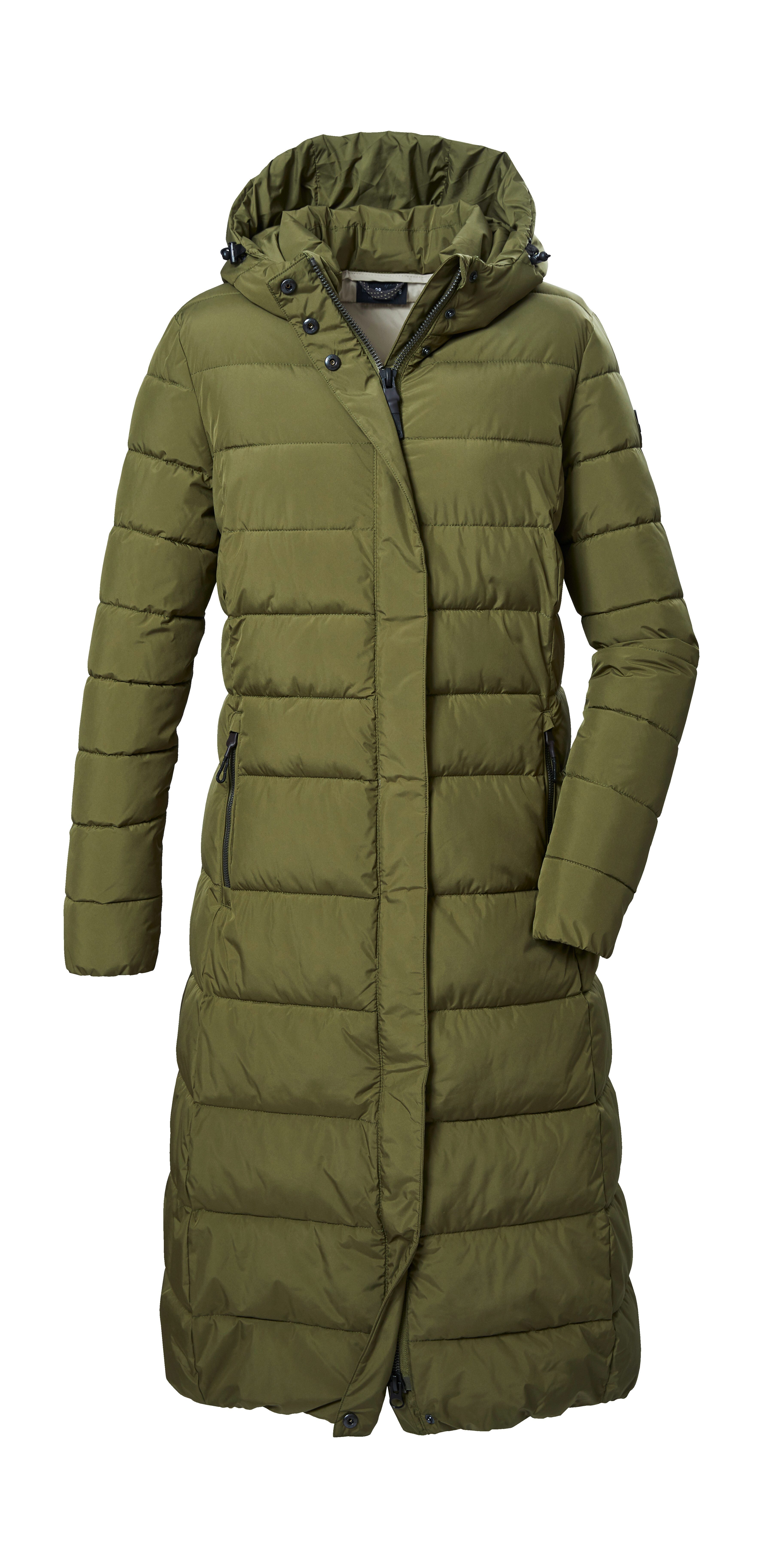 G.I.G.A. DX by killtec Steppmantel GW 19 WMN QLTD CT Wasserabweisender, atmungsaktiver Mantel aus recyceltem Material