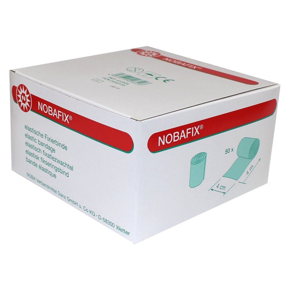 Nobamed Fixierpflaster Nobafix Hospital Fixierbinden, elastisch, 50 Stück