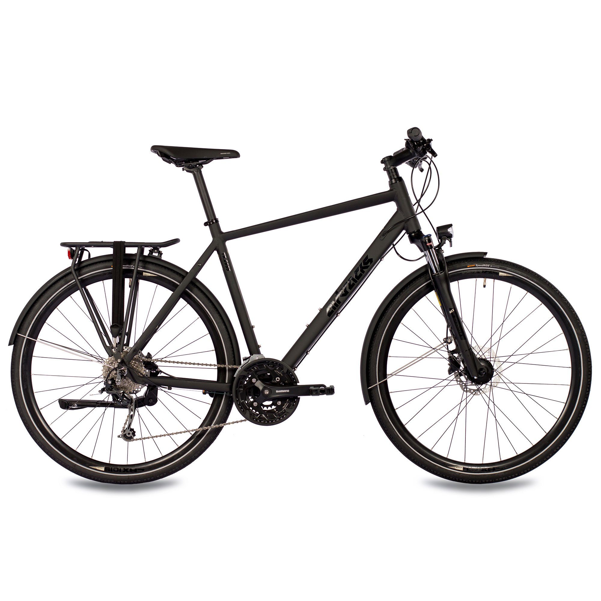 Airtracks Trekkingrad Herren Trekking Fahrrad 28 Zoll Trekkingrad TR.2855, 27 Gang, Kettenschaltung, (Shimano Deore M592 SGS), Rahmenhöhen 52 cm 56 cm 60 cm » Modeljahr 2026