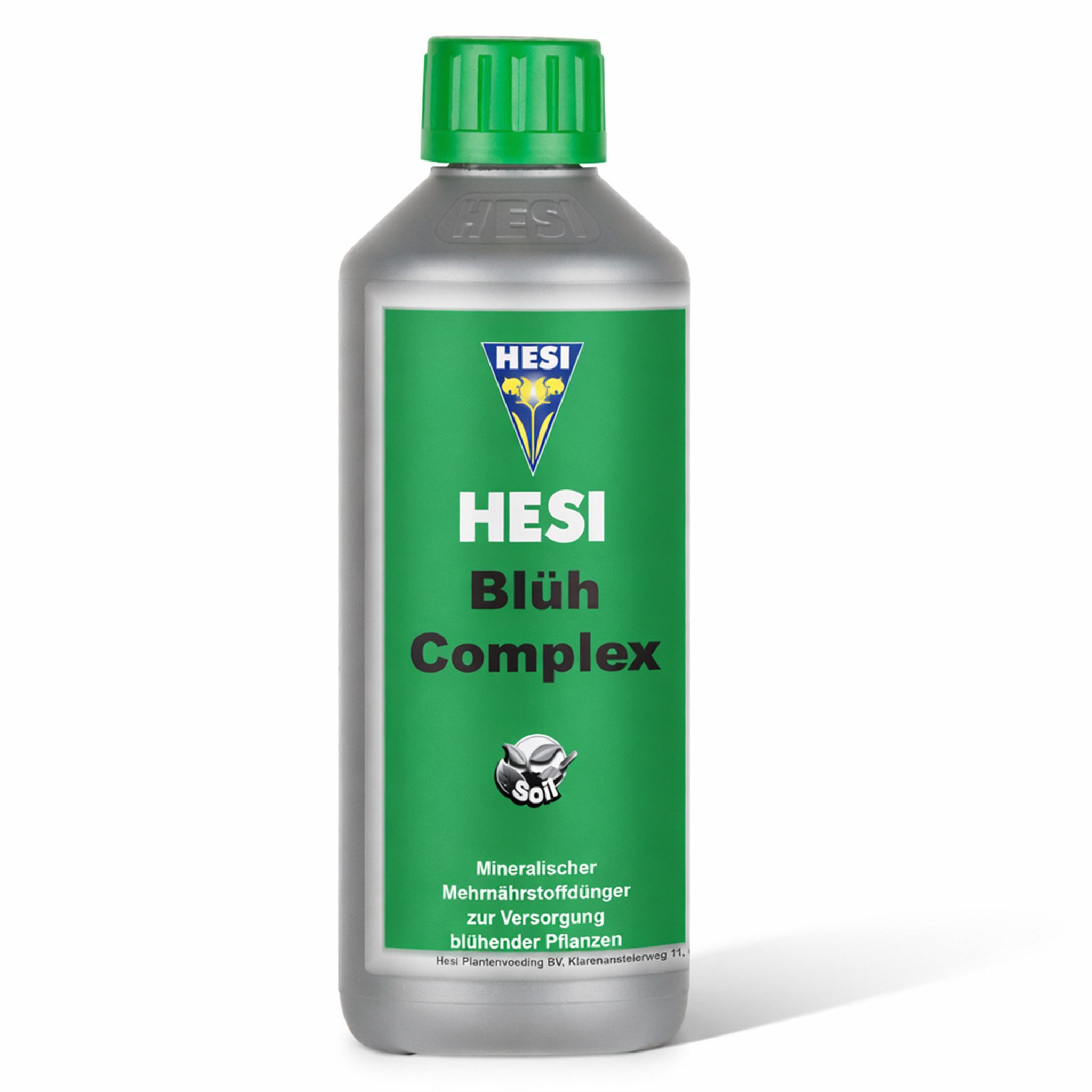 HESI Spezialdünger Blüh Complex Blütenstimulator Blüten Booster Blühkraft Blütenpracht, 0,5 Liter, hochwertiger, mineralischer Mehrnährstoffdünger