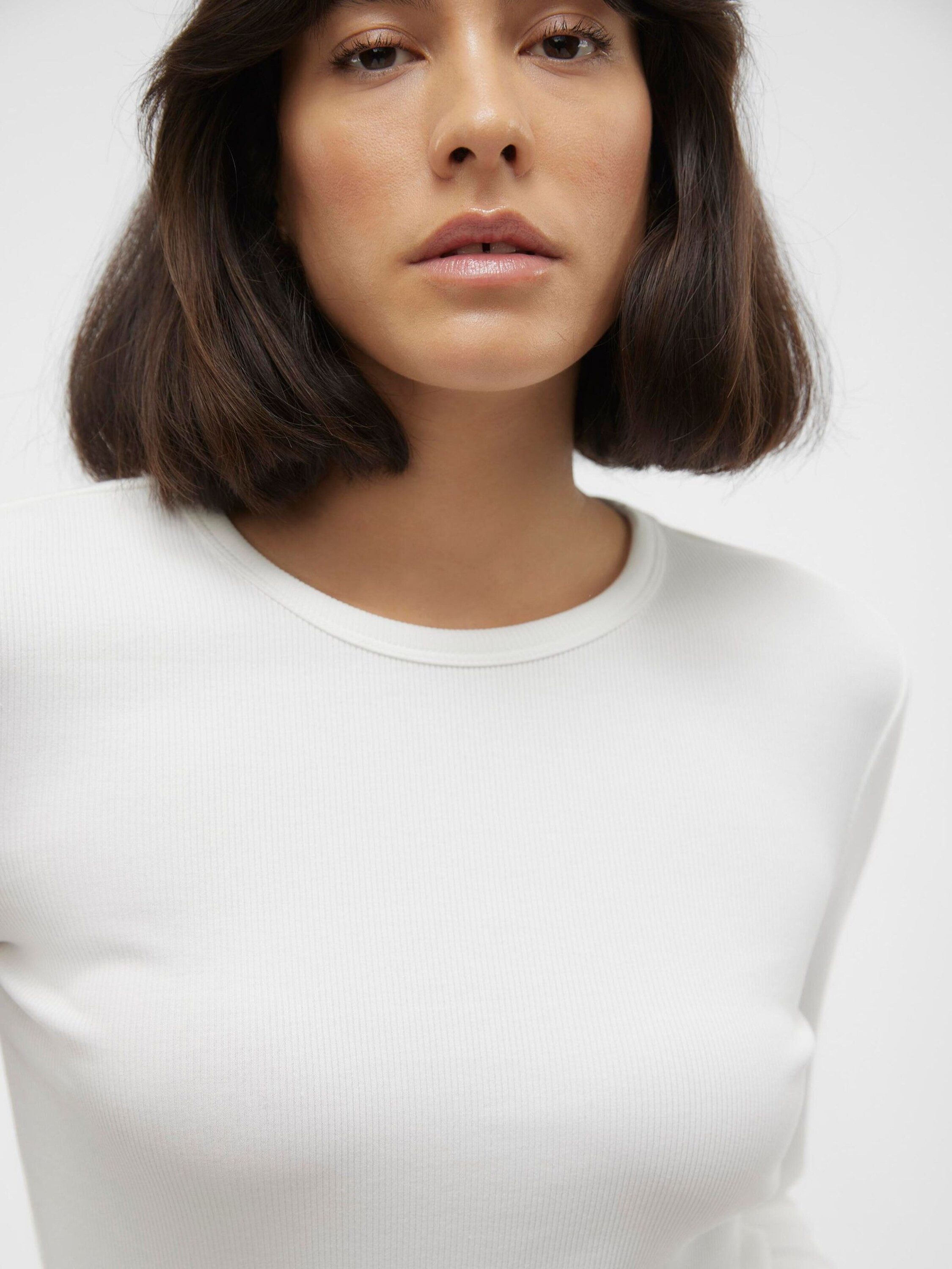 Vero Moda Langarmshirt VMChloe (1-tlg) Plain/ohne Details – Bild 5 von 5