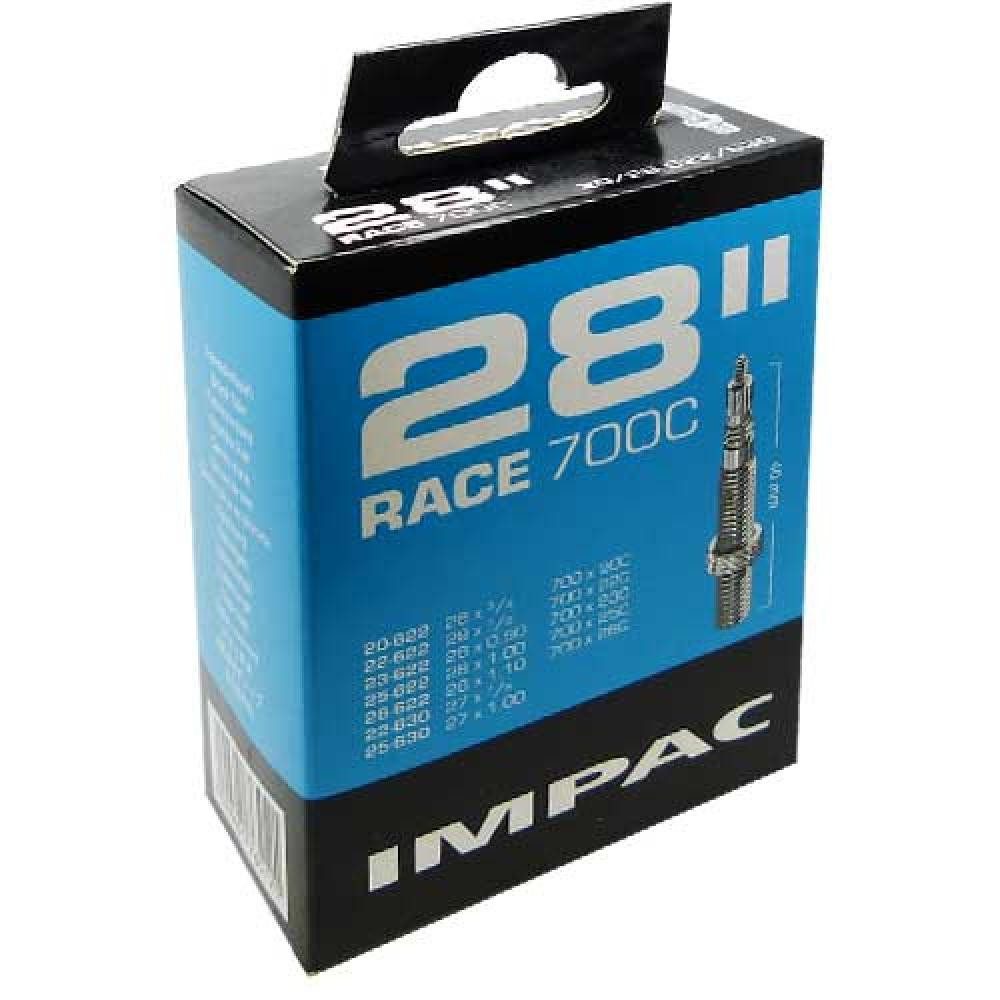 Fahrradschlauch Impac Schlauch 28" RACE, 20-28/622-630 SV-40mm, Impac, 70400053