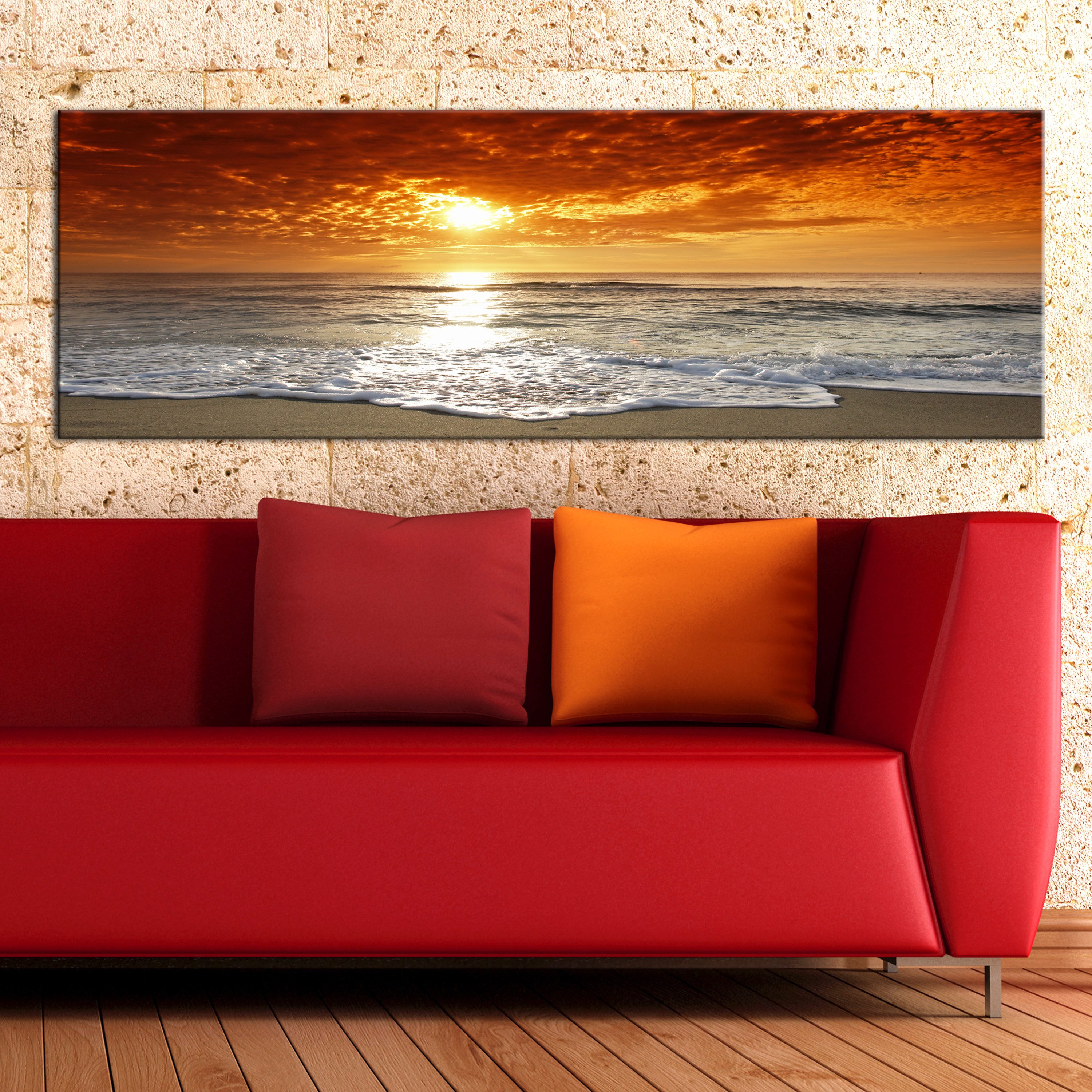 Artgeist Wandbild romantisch Sonnenuntergang