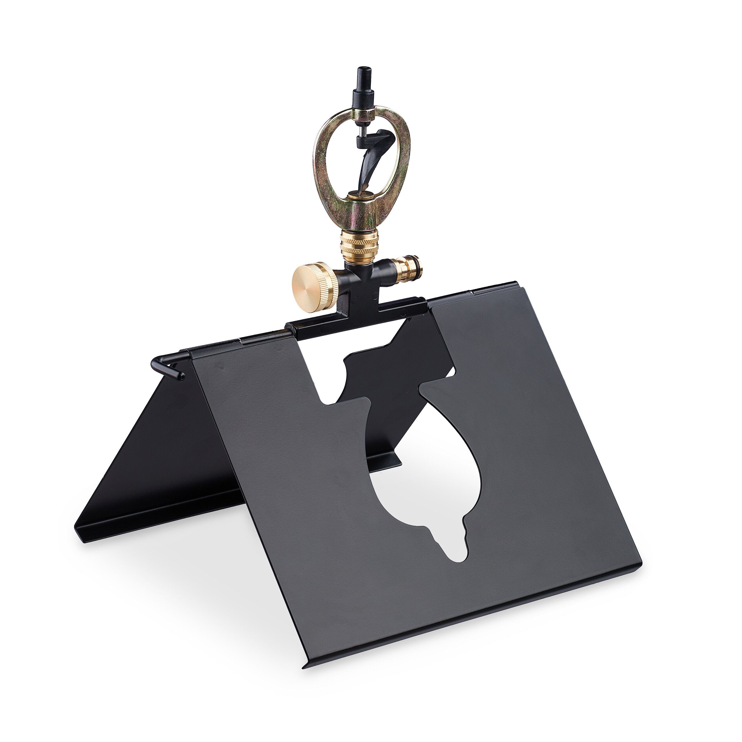 relaxdays Kreisregner Rasensprenger Dach