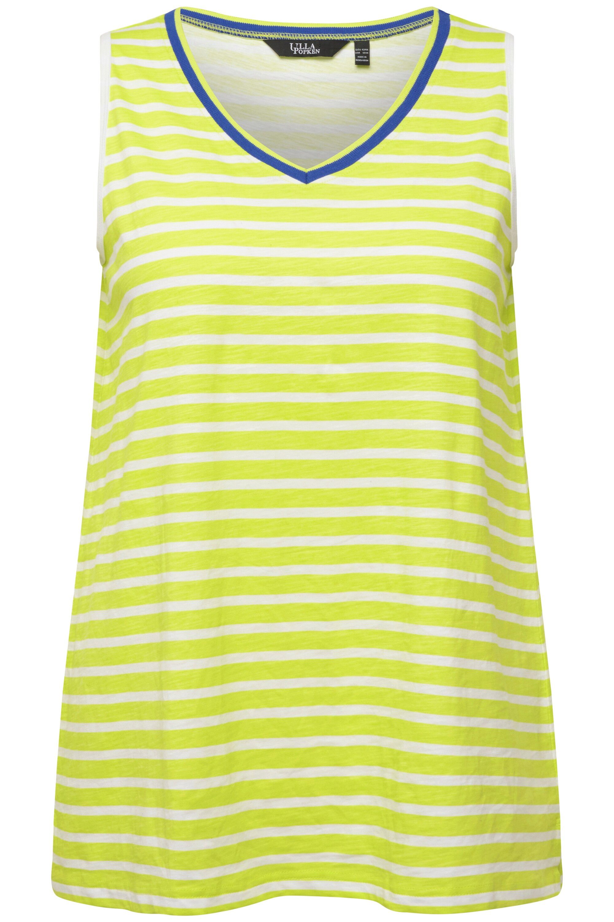 Ulla Popken Longtop Top Ringel A-Linie günstig online kaufen