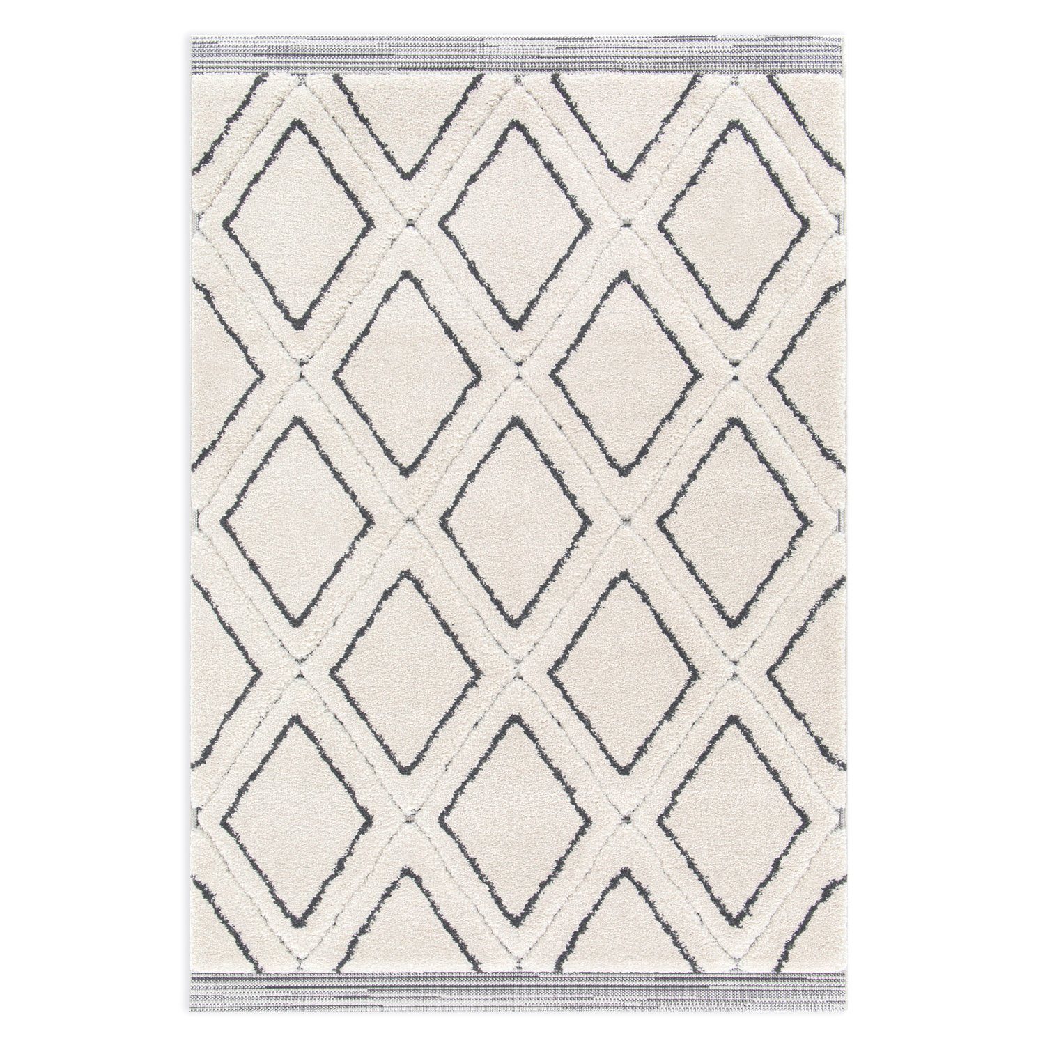 Rikmani Hochflor-Teppich Wohnzimmerteppich Weicher Hochflor Moderner Teppich