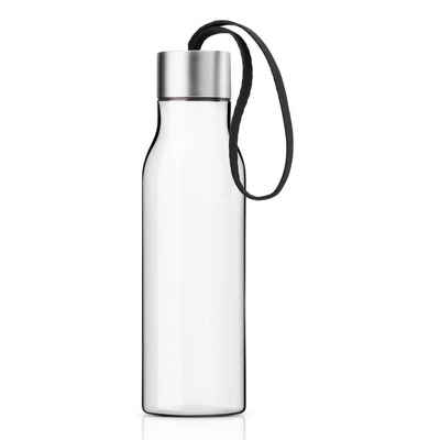 Eva Solo Trinkflasche Kunststoff/Edelstahl/Silikon Schwarz 500 ml