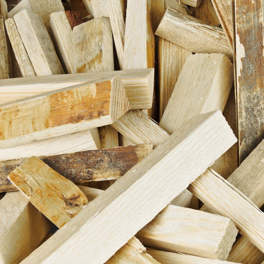 Flameup Kaminholz Anmachholz Anzündholz Brennholz Kaminholz Holz Kiefer 5 kg Ofen Kamin, 5 kg