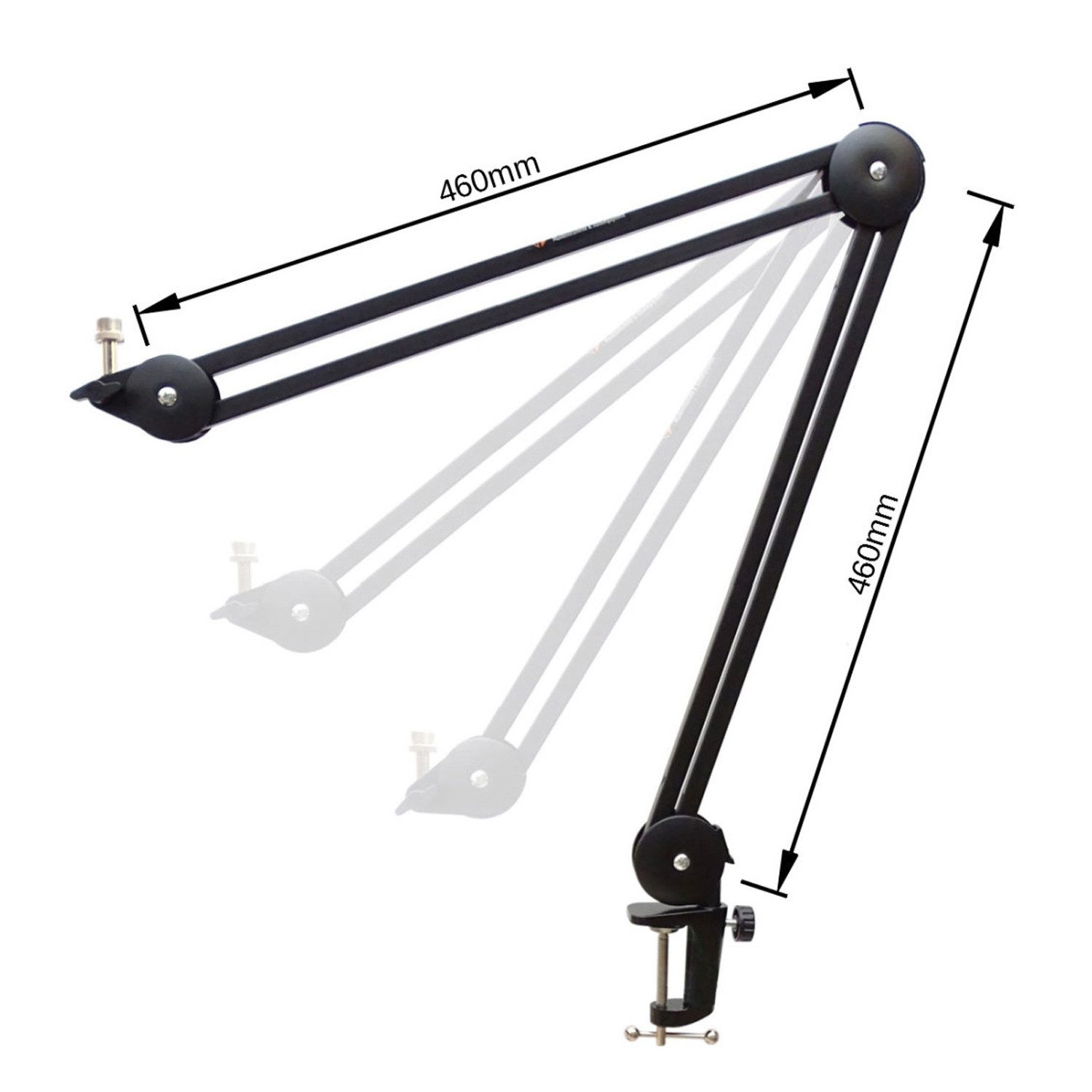 RØDE Mikrofon Rode Mikrofon NT1 Signature Orange mit Gelenkarm Schwarz (20 Hz - 20 kHz), Vorteils-Set mit Gelenkarm Schwarz