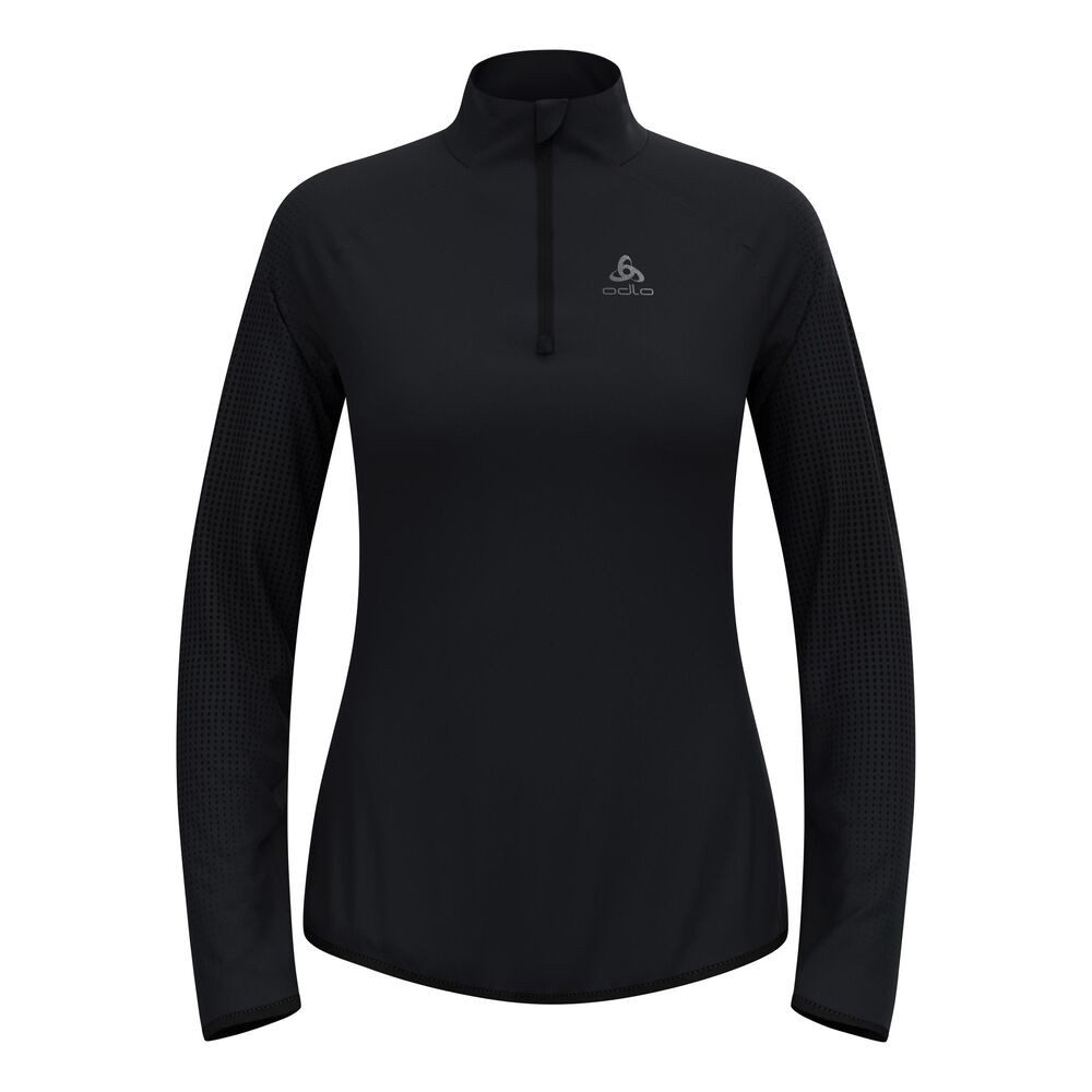 Odlo Laufshirt Zeroweight Warm Mid Layer 1/2 Zip