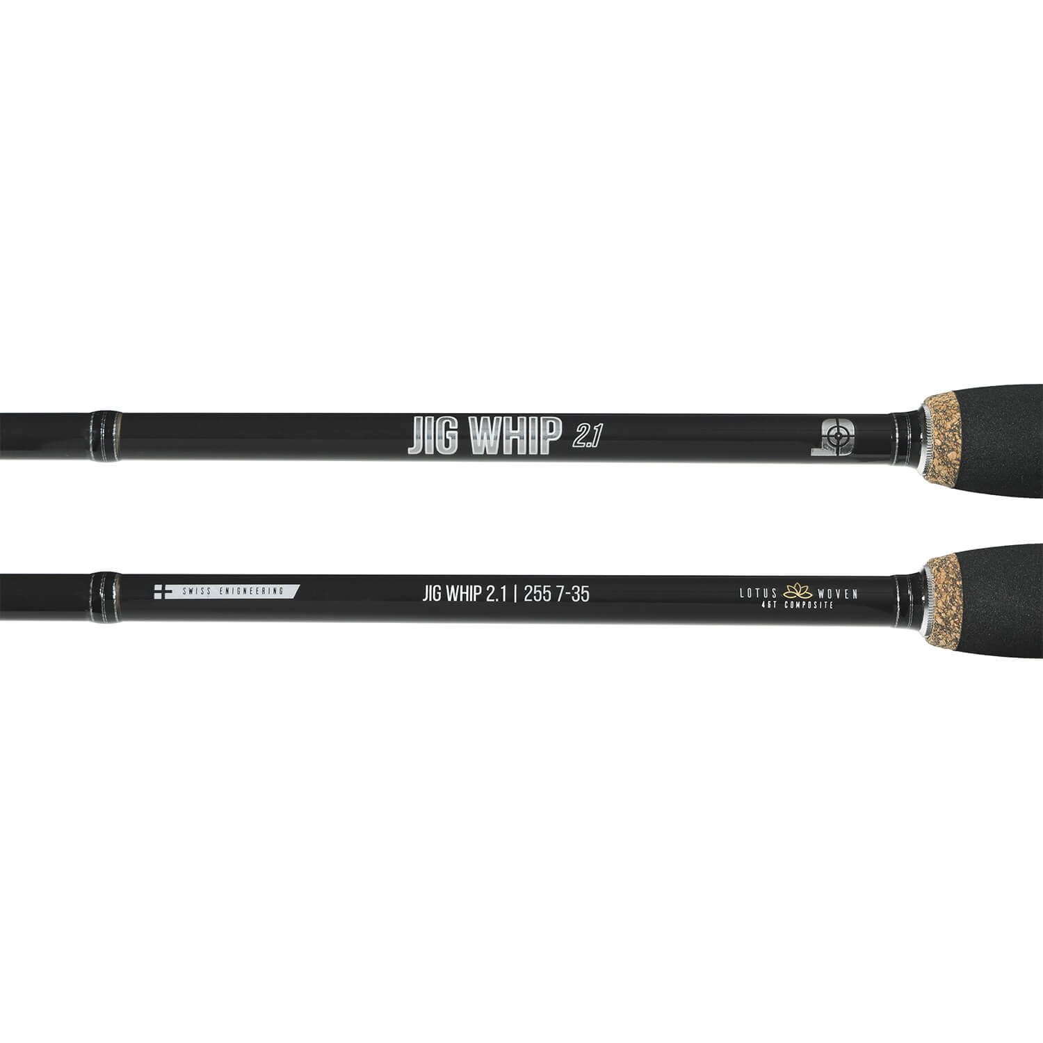Bullseye Fishing Spinnrute Bullseye Jig Whip 2.1 Spinnrute, (2-tlg)