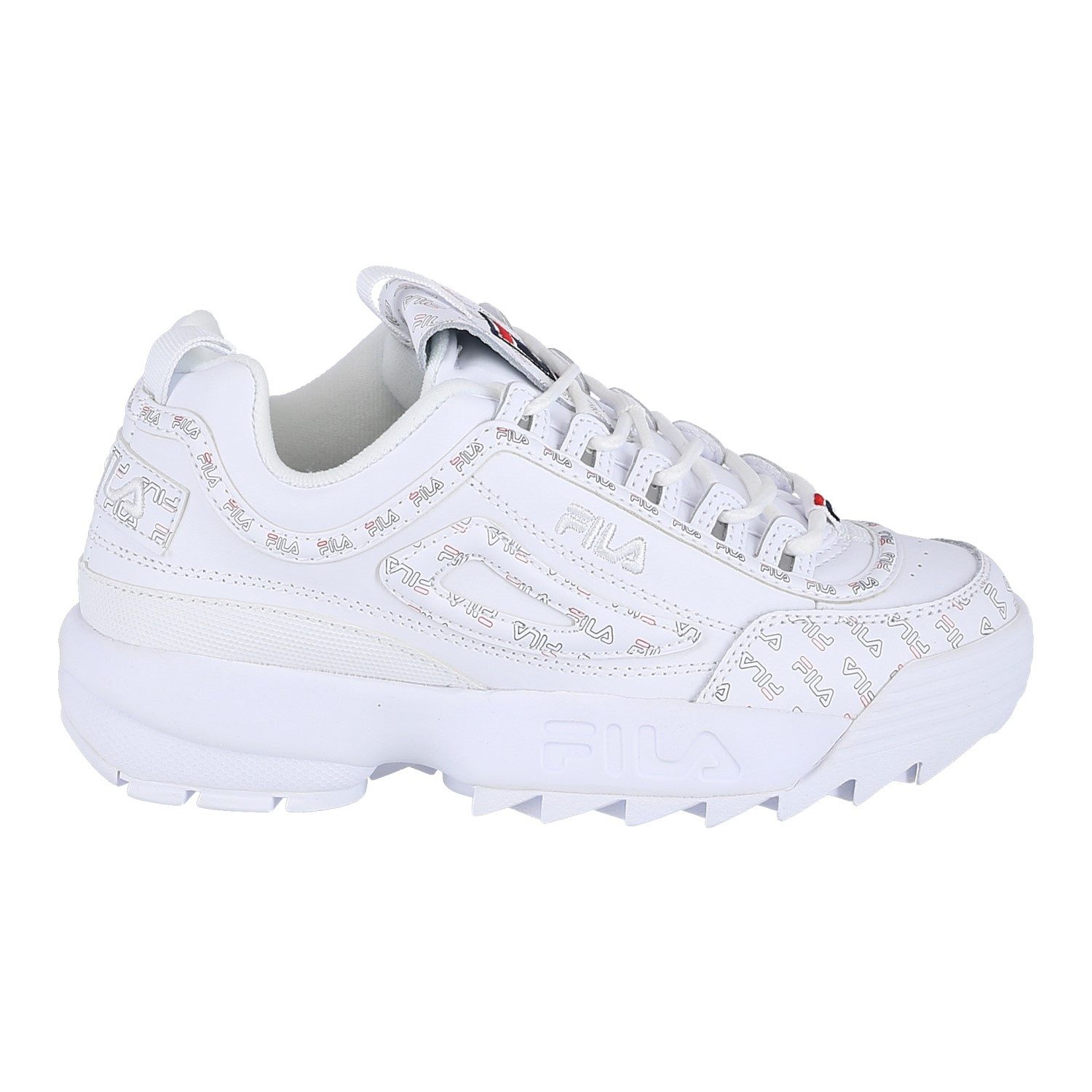 Fila Disruptor II Multiflag weiss Damen Sneaker günstig online kaufen