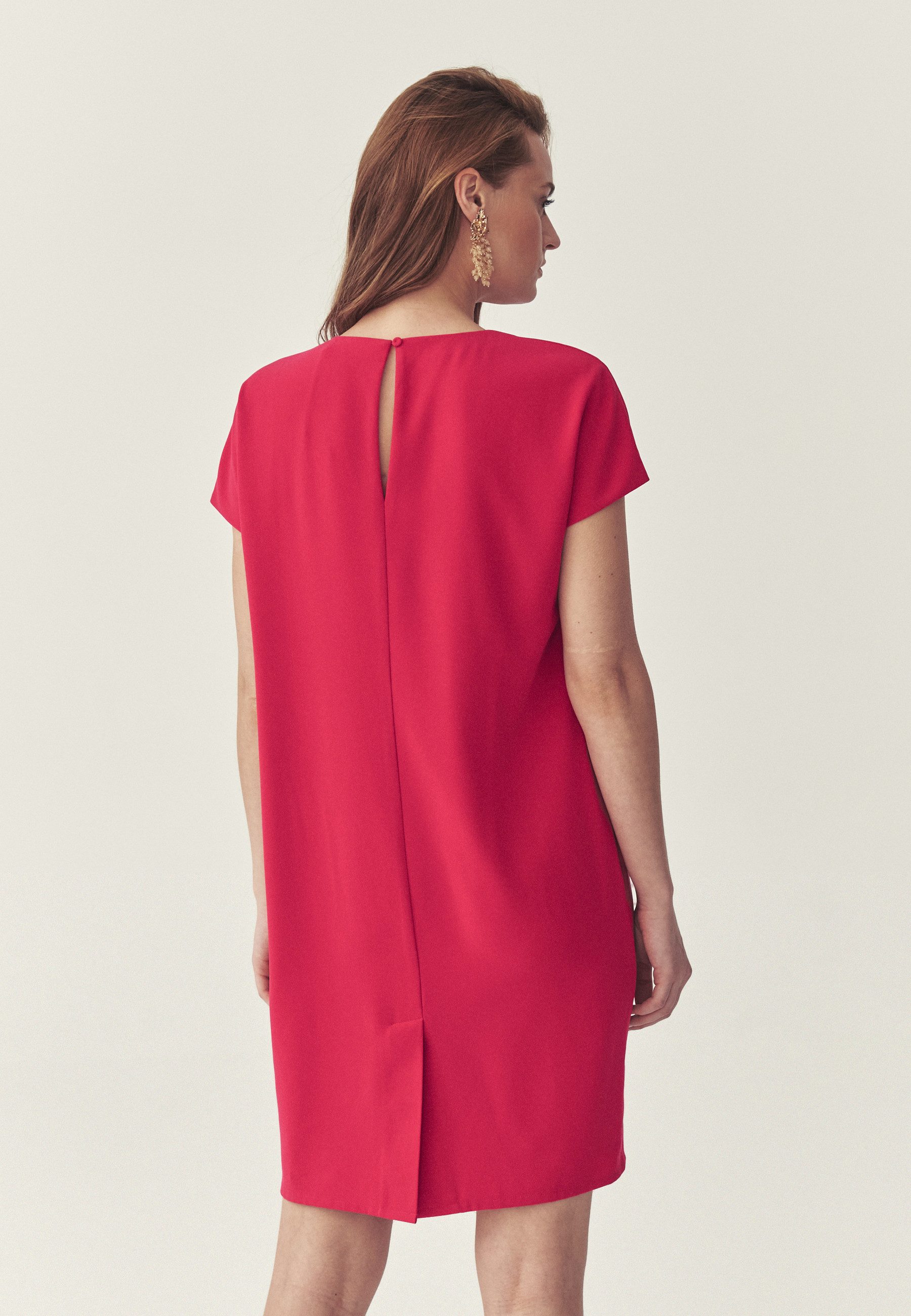 TATUUM Midikleid Pink Woven Dress - Winter – Bild 3 von 5