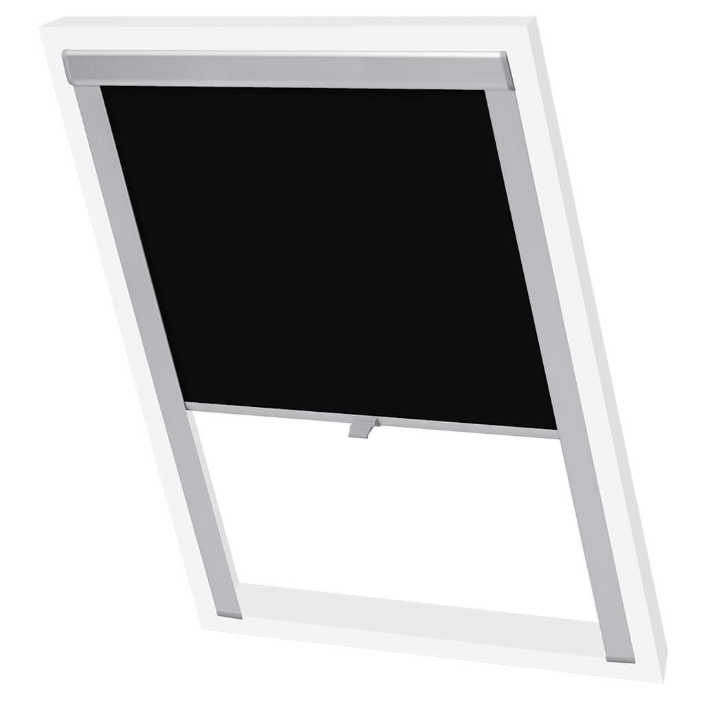 Rollo Verdunkelungsrollo Schwarz FK06 GGL und GGU, vidaXL