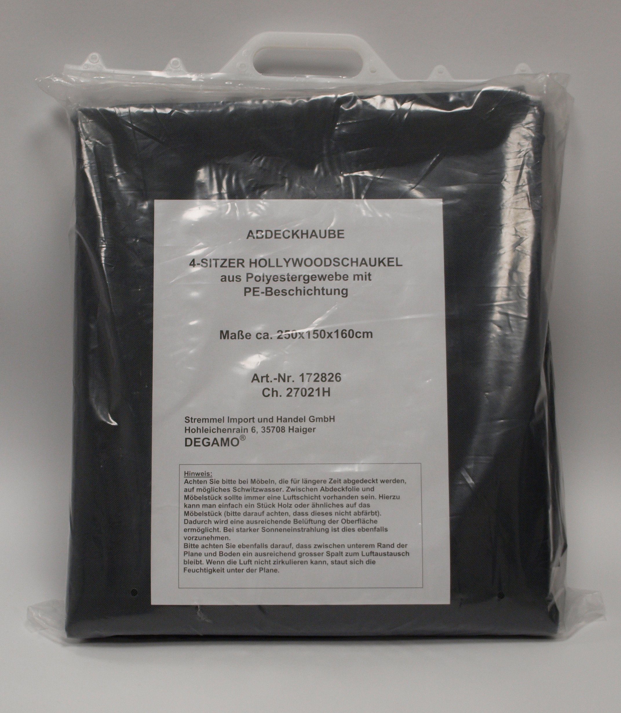 DEGAMO Gartenmöbel-Schutzhülle (1-St), für Hollywoodschaukel 250cm, Polyest günstig online kaufen