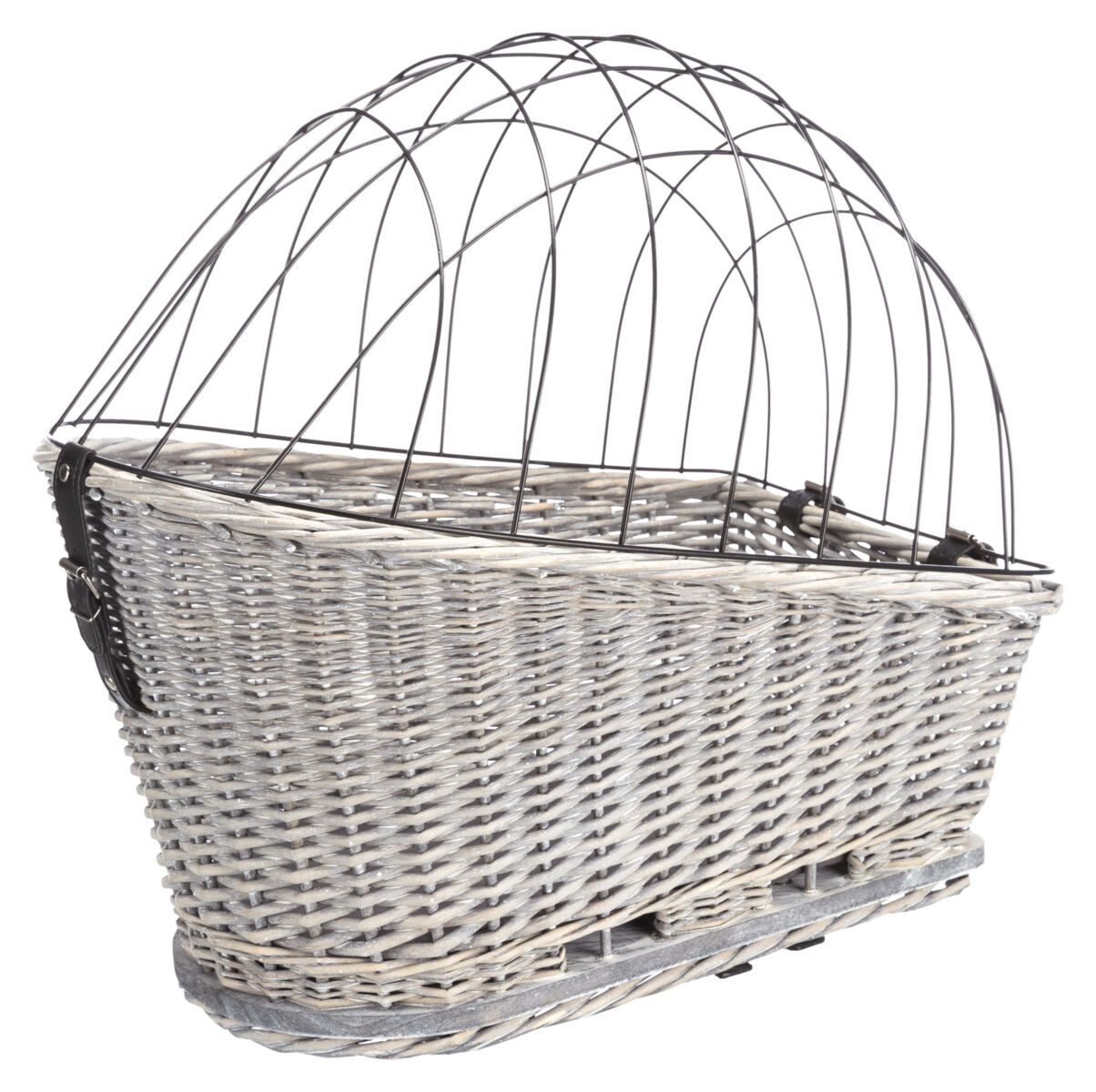 TRIXIE Tierfahrradkorb Hunde-Fahrradkorb für Gepäckträger - grau - 35 × 49 günstig online kaufen