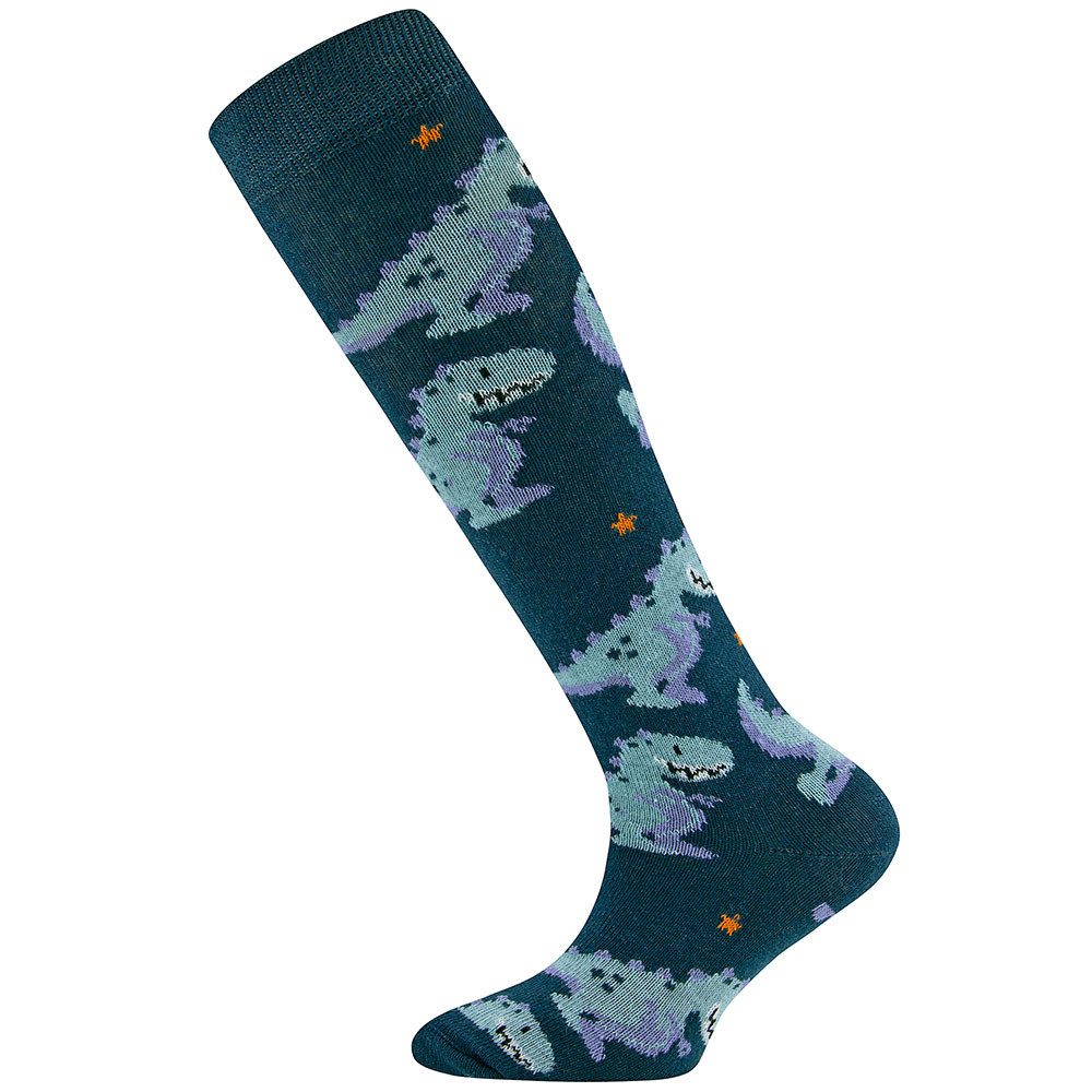 Ewers Kniestrümpfe Kniestrümpfe 2er Pack Dino/Ringel (2-Paar)