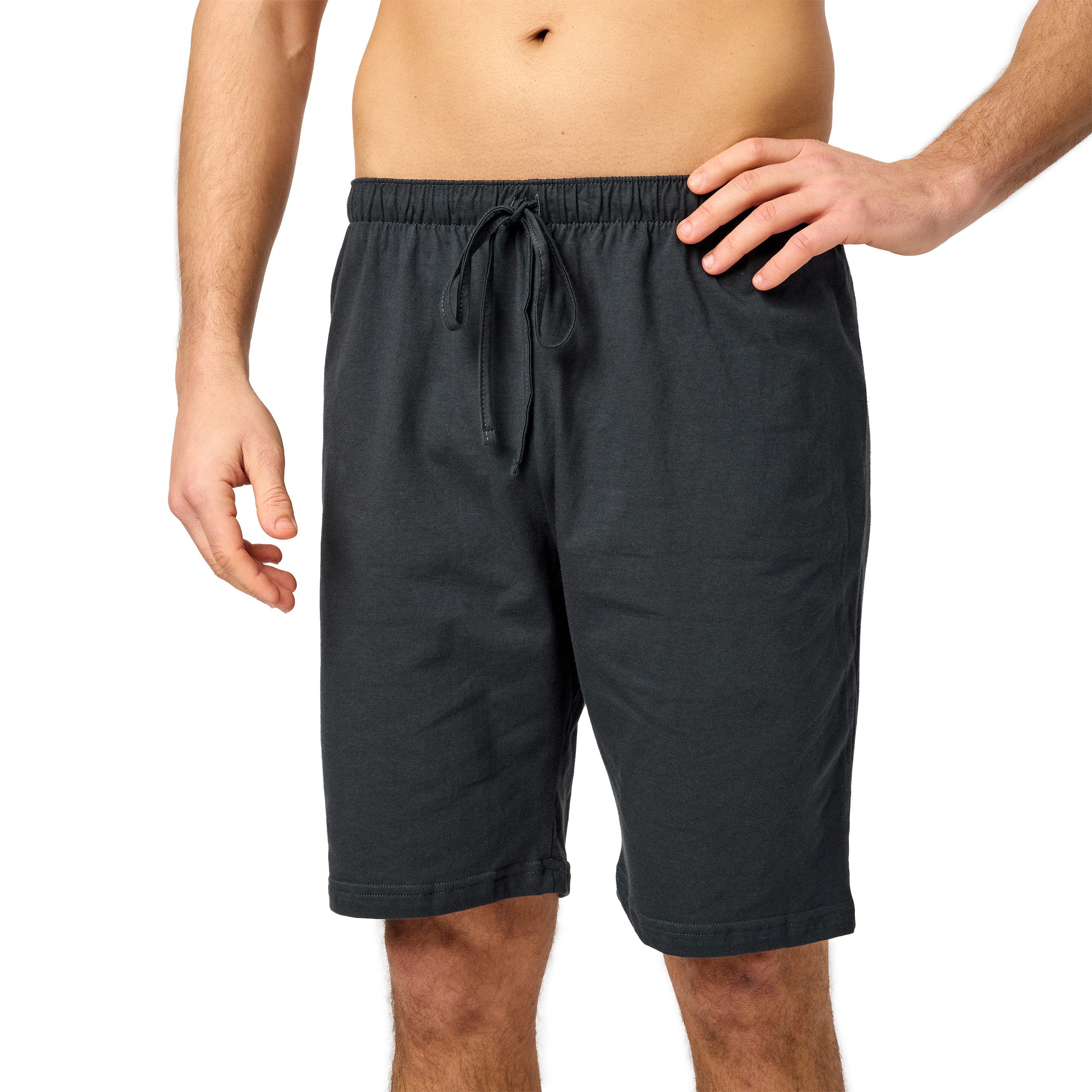 Pyjamashorts Herren Schlafanzughose Kurz TI30-116