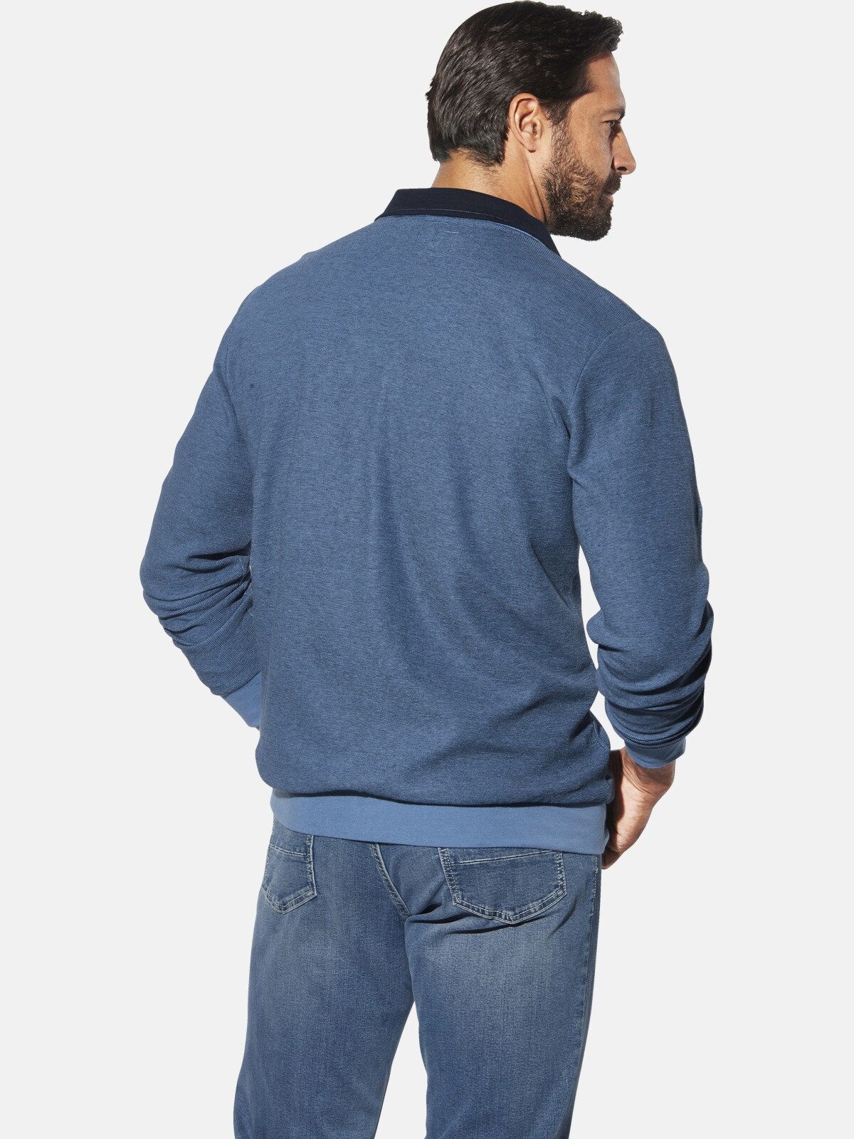 Jan Vanderstorm Sweatshirt MARKWARD mit Reißverschluss günstig online kaufen