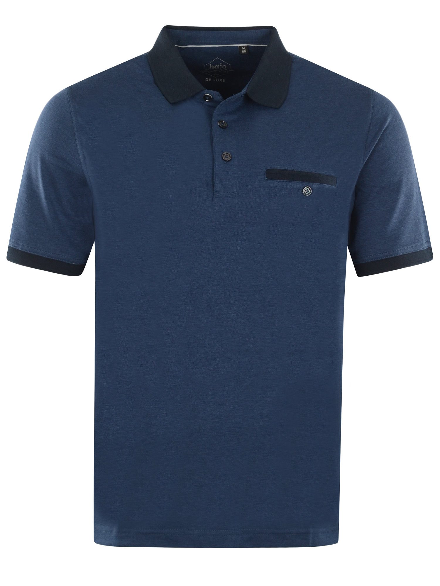 Hajo Poloshirt Herren SHirt mit kurzem Arm (1-tlg) Modisch