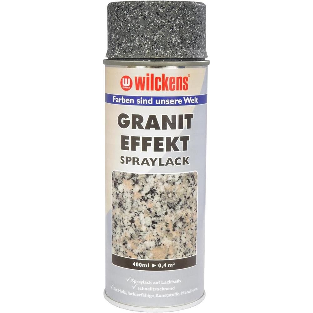 Wilckens Farben Lack Granit Effekt Grau Spraylack 400ml Lackspray