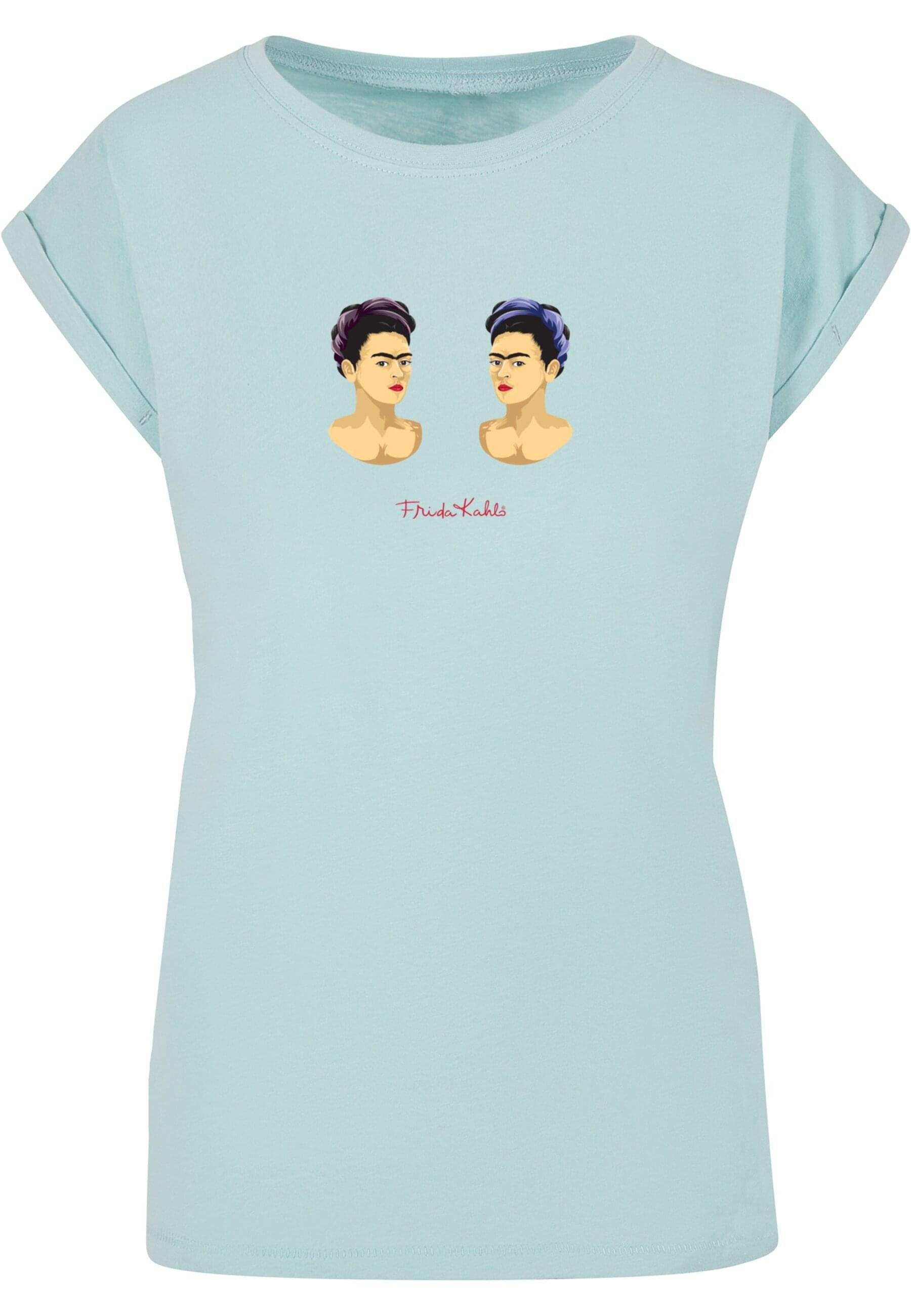 Merchcode T-Shirt Damen Ladies Frida Kahlo - The Two Fridas Extended  Shoulder Tee (1-tlg)