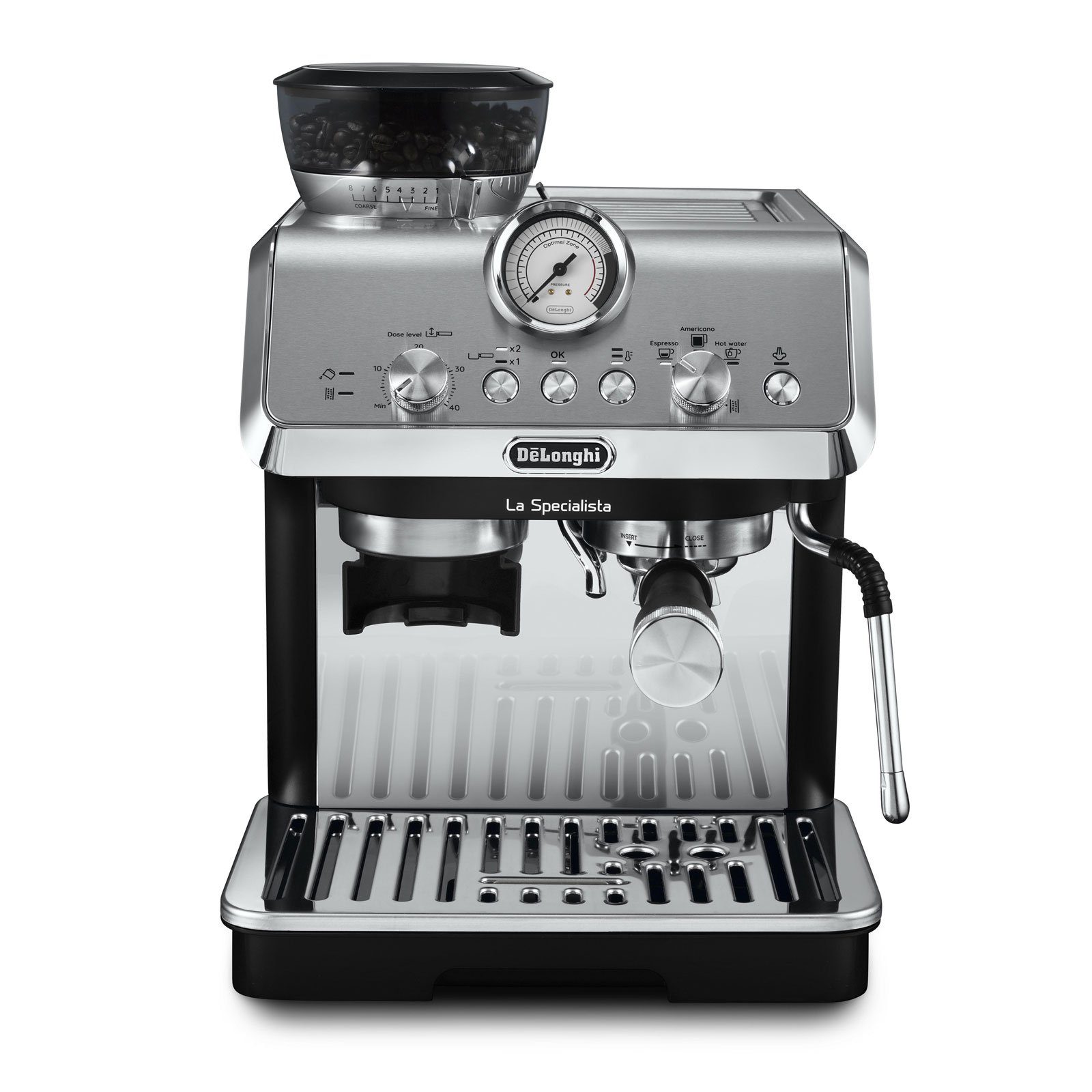 De'Longhi Siebträger-/Filterkaffeemaschine La Specialista Arte EC 9155  Siebträger-Espressomaschine 1300 W 15 Bar
