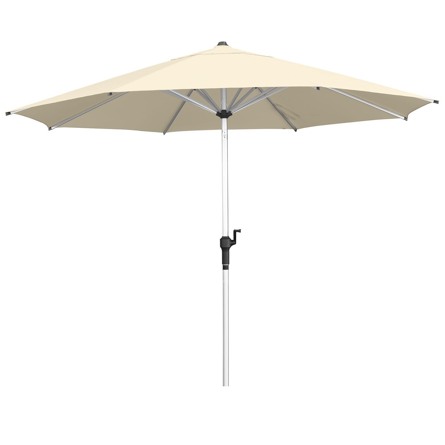 anndora-sonnenschirm Marktschirm aus Aluminium knickbar 3,5m günstig online kaufen