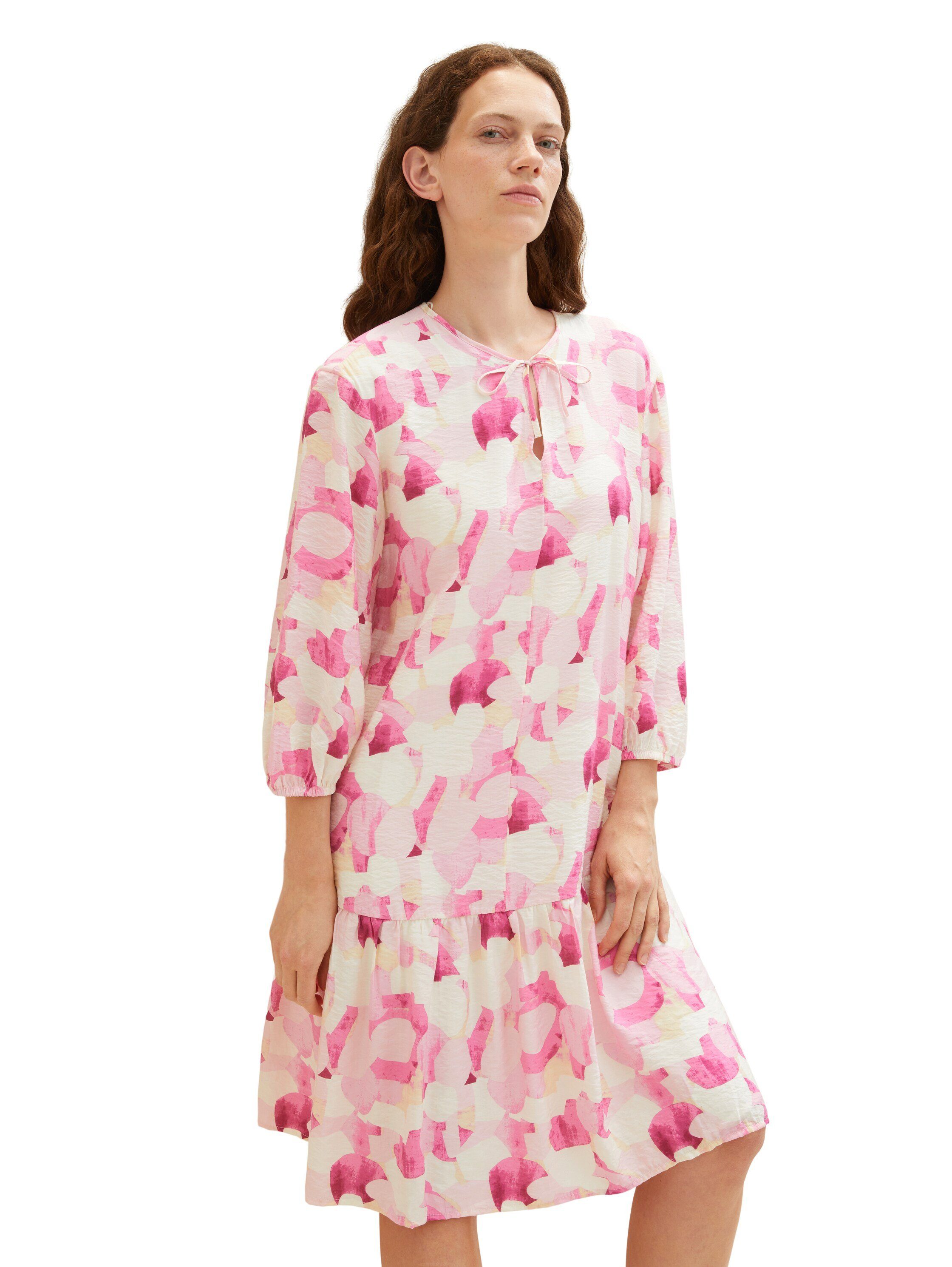 TOM TAILOR Midikleid Gemustertes Kleid