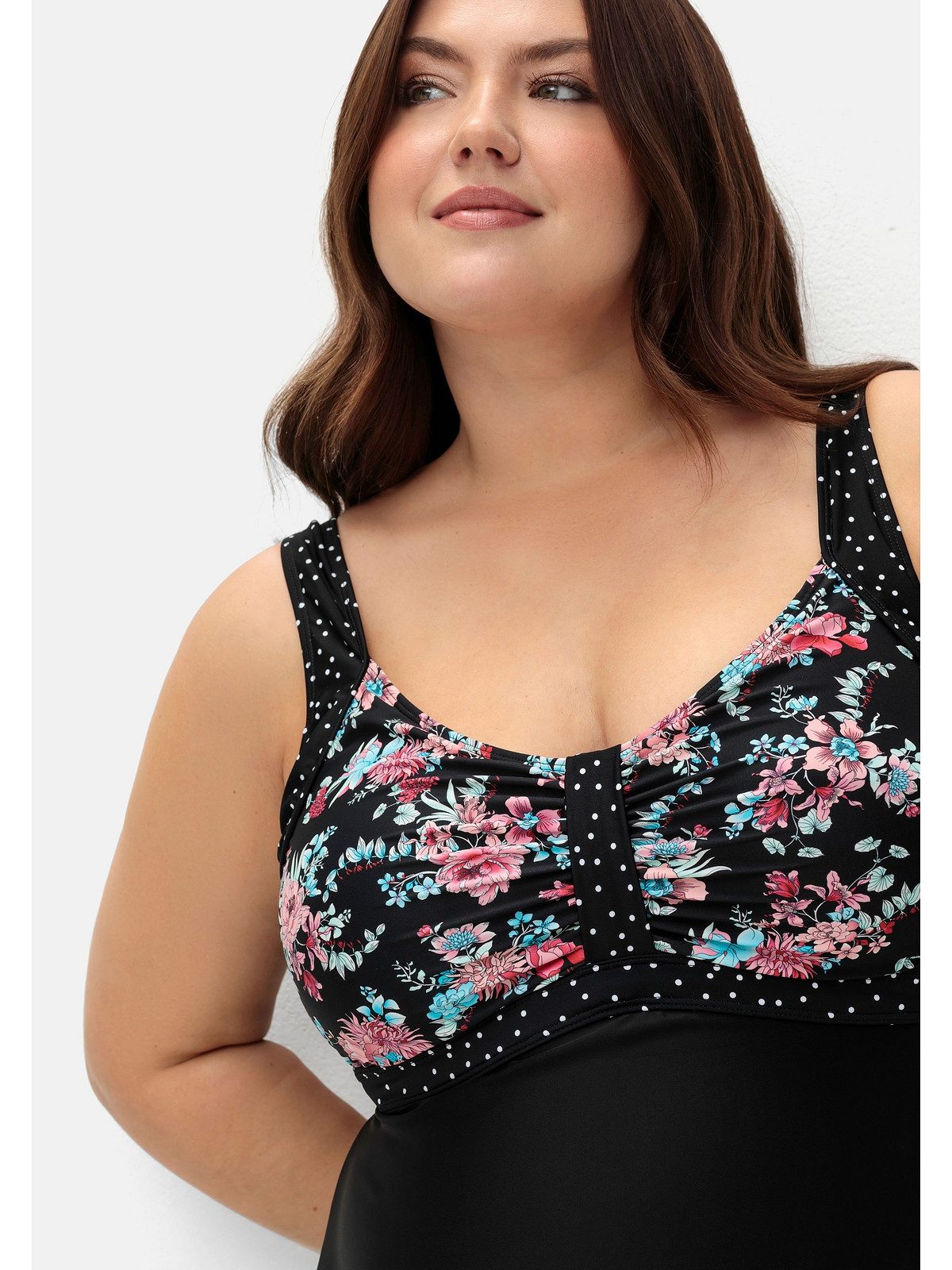 Sheego Badekleid Große Größen im Mustermix, mit integrierter Hose