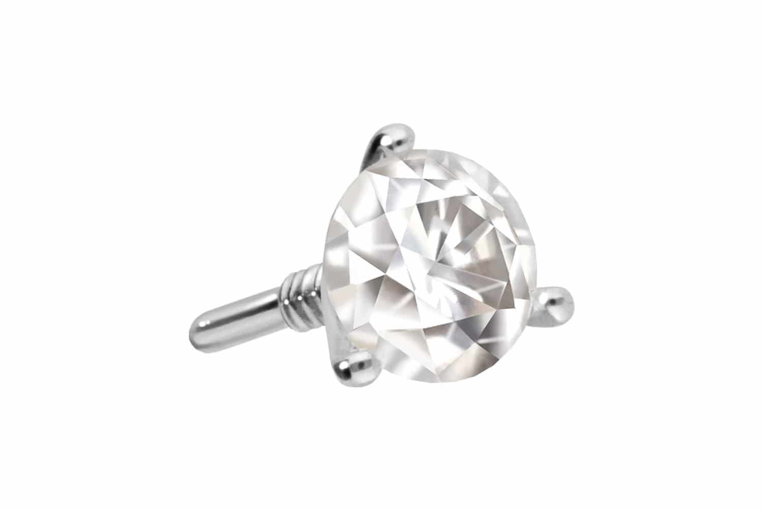 PIERCINGLINE Piercing-Set 14 Karat Gold Schraubaufsatz mit Außengewinde MOI günstig online kaufen