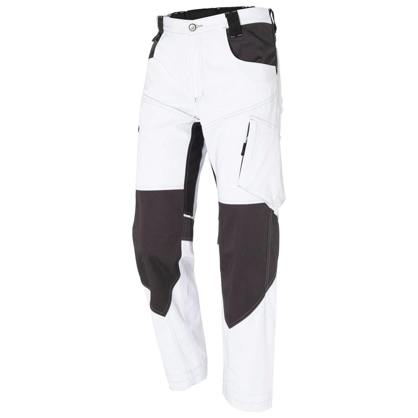 Arbeitsbundhose Allround-Arbeitshose, (1-tlg) Bundhose weiß/anthrazit Gr.46-58 PULSE Kübler ACTION