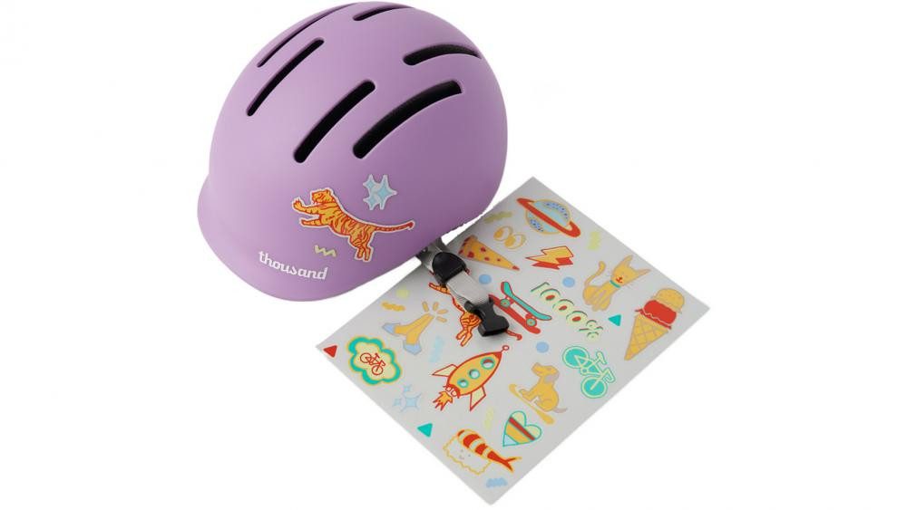 Thousand Fahrradhelm Thousand Kinderfahrradhelm Toddler Power Purple XXS 45-49cm - Leichter