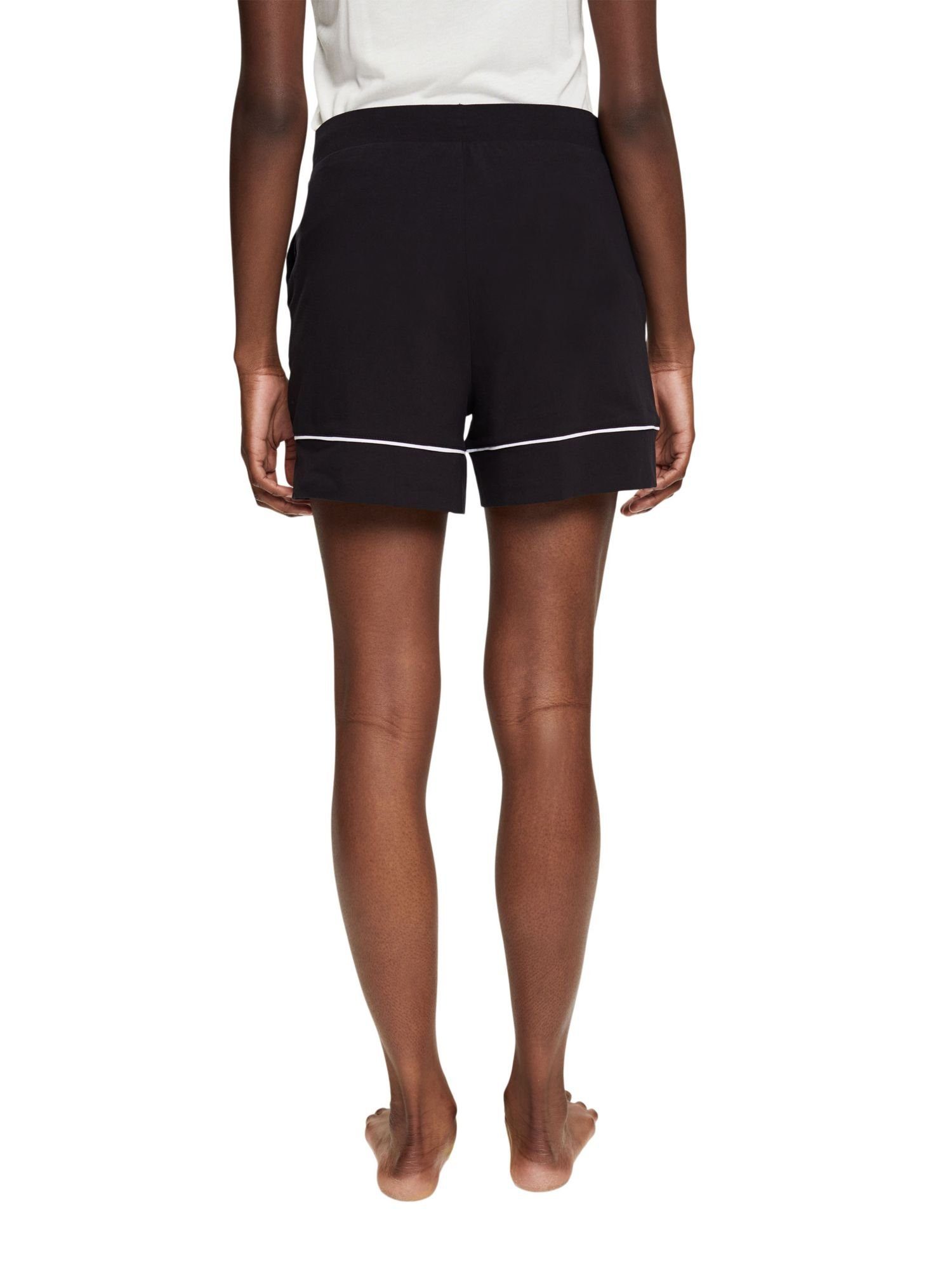 Pyjamashorts Esprit BLACK Schlafhose