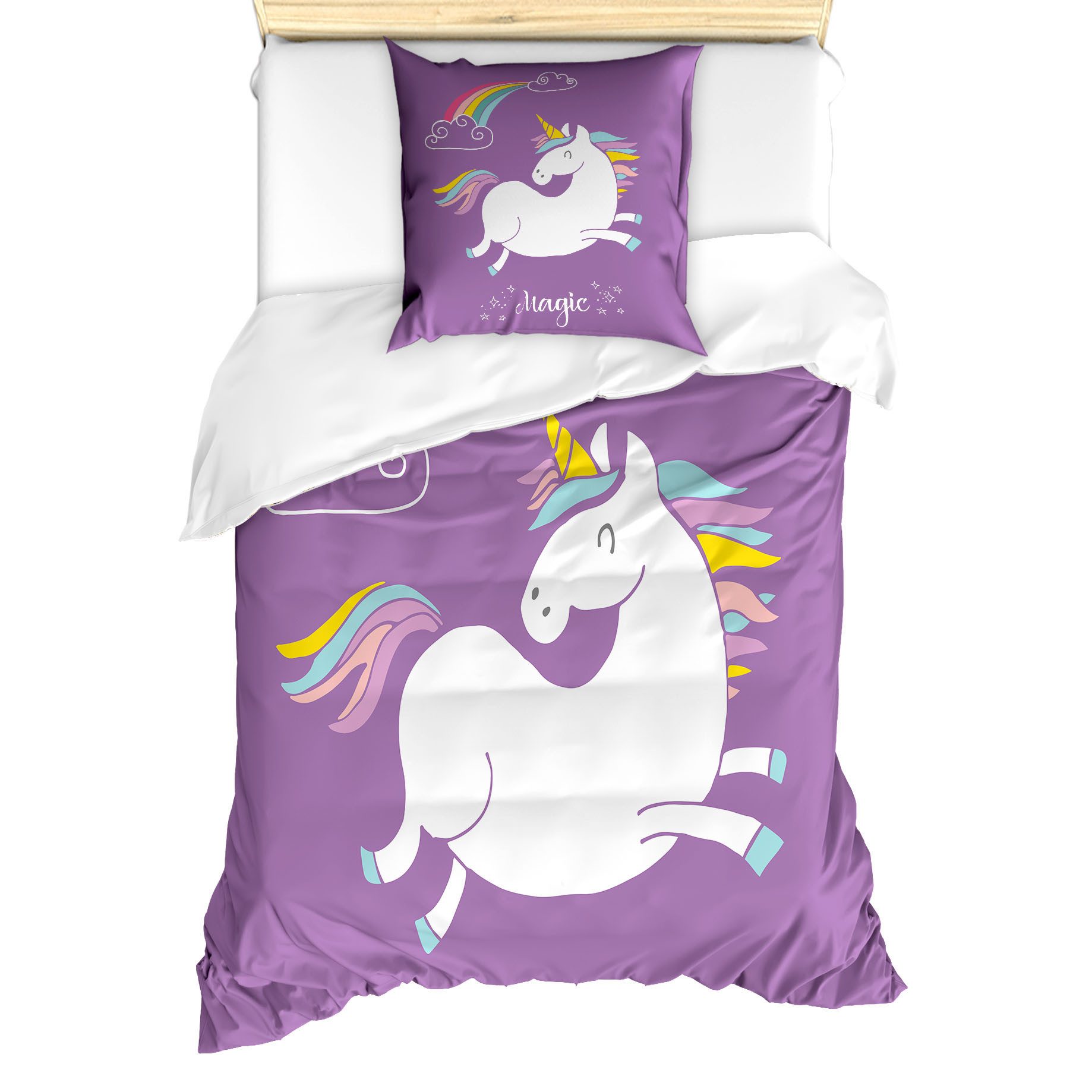 Bettwäsche Milbensicher Allergiker geeignet mit Kissenbezug