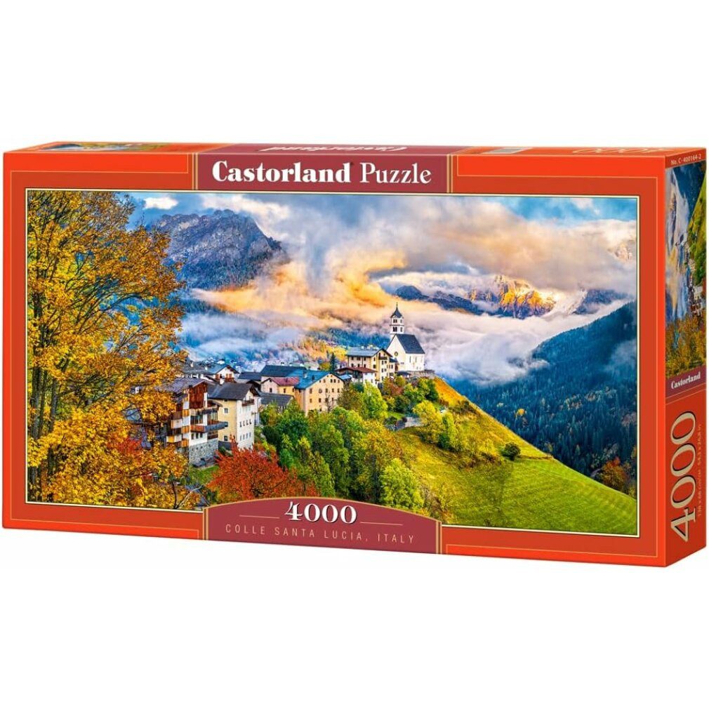 Castorland Puzzle Puzzle Colle Santa Lucia, Italien 4000 Teile, Puzzleteile