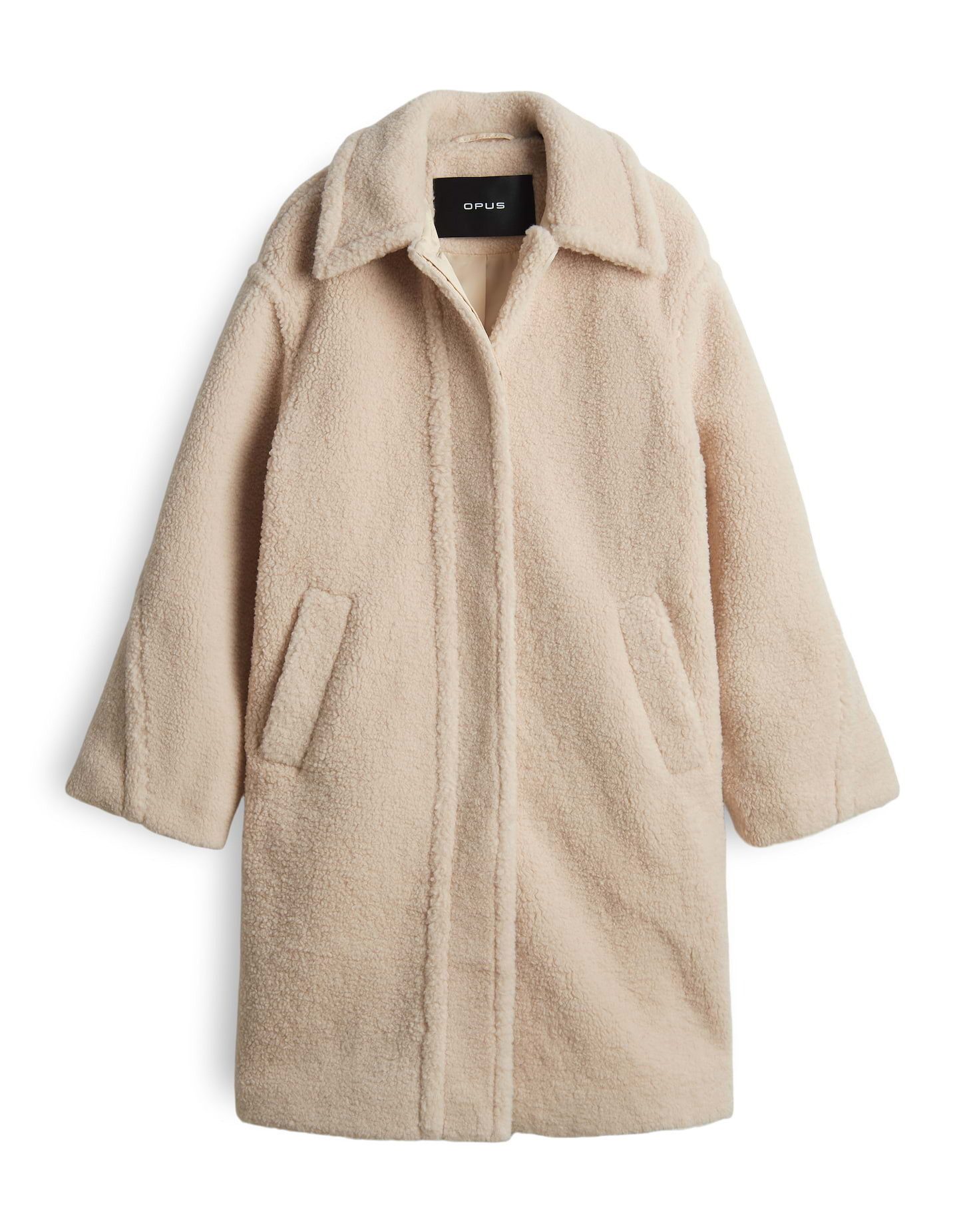 OPUS Wintermantel HEDDY aus recyceltem Polyester ovaler Schnitt, knielang, günstig online kaufen