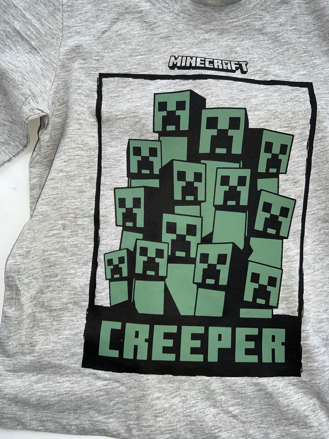 Minecraft Schlafanzug MINECRAFT Kinder Pyjama + langer Mädchen Schlafanzug Jungen für
