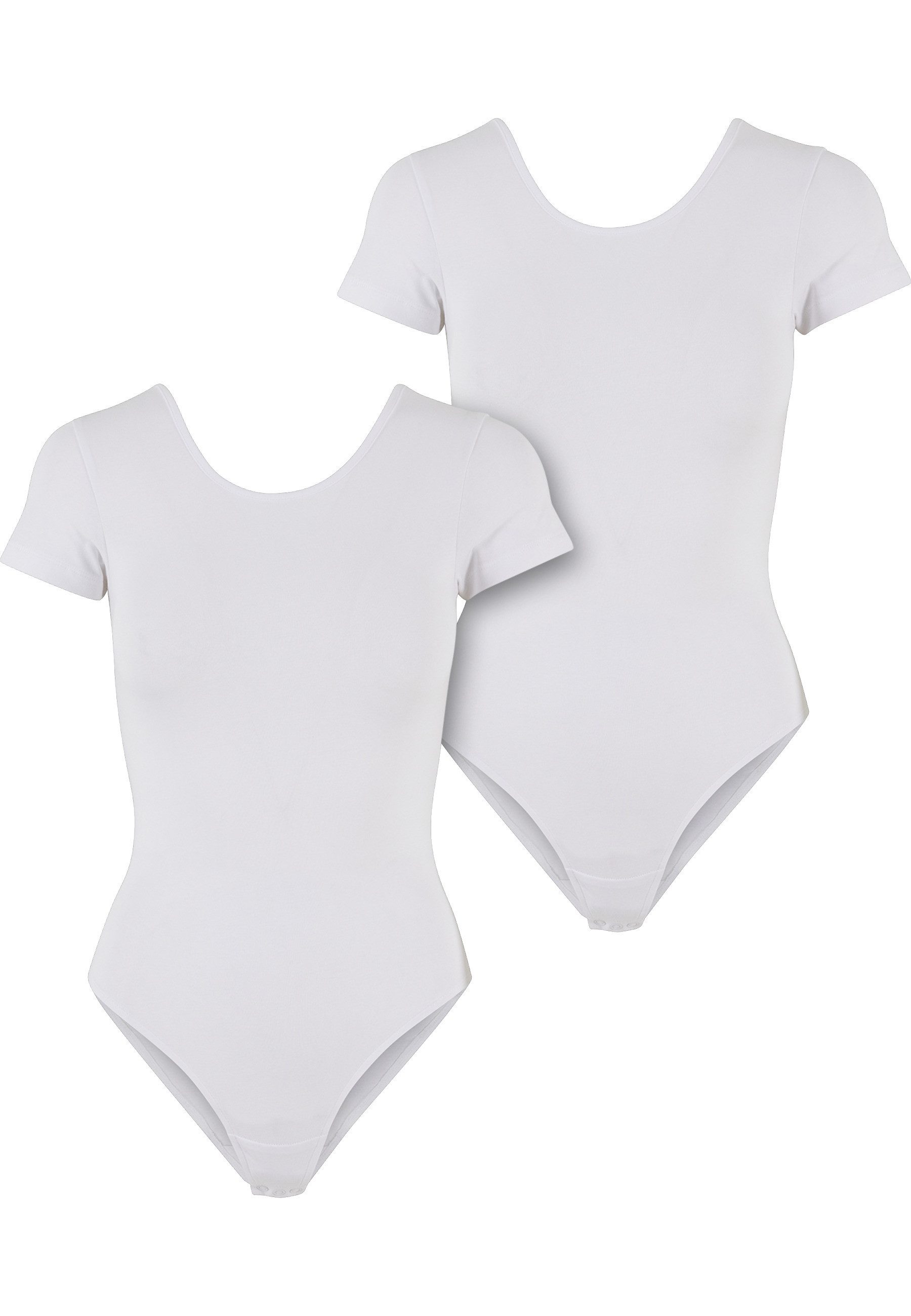 T-Shirt Urban Classics Ladies Organic Stretch Jersey 2-Pack