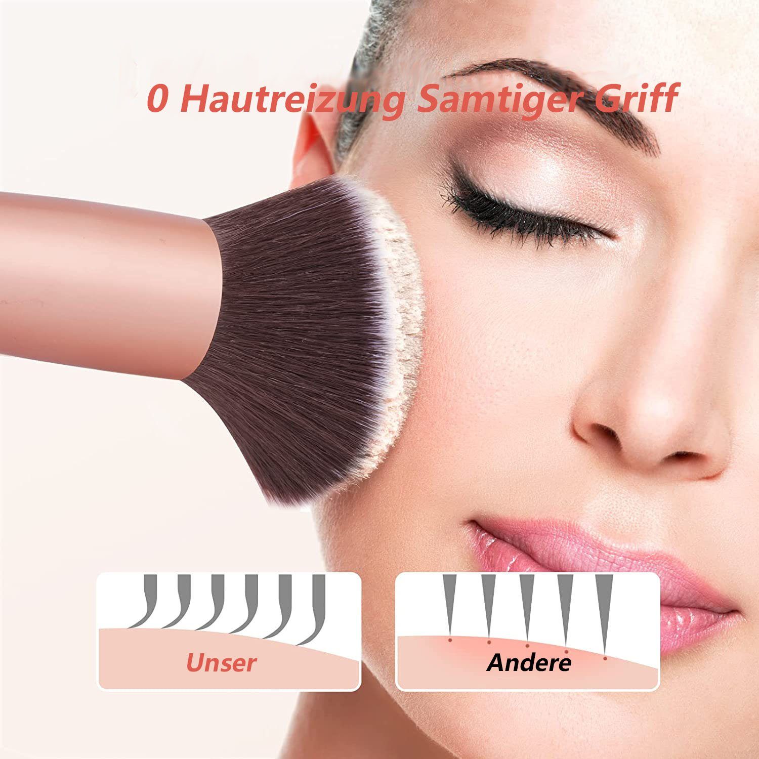 Make-Up Make-Up-Pinsel Haiaveng Kosmetikpinsel-Set 16 teiliges Schminkpinsel Set Profi-Schminkpinsel Kosmetikpinsel-Set, Schmink