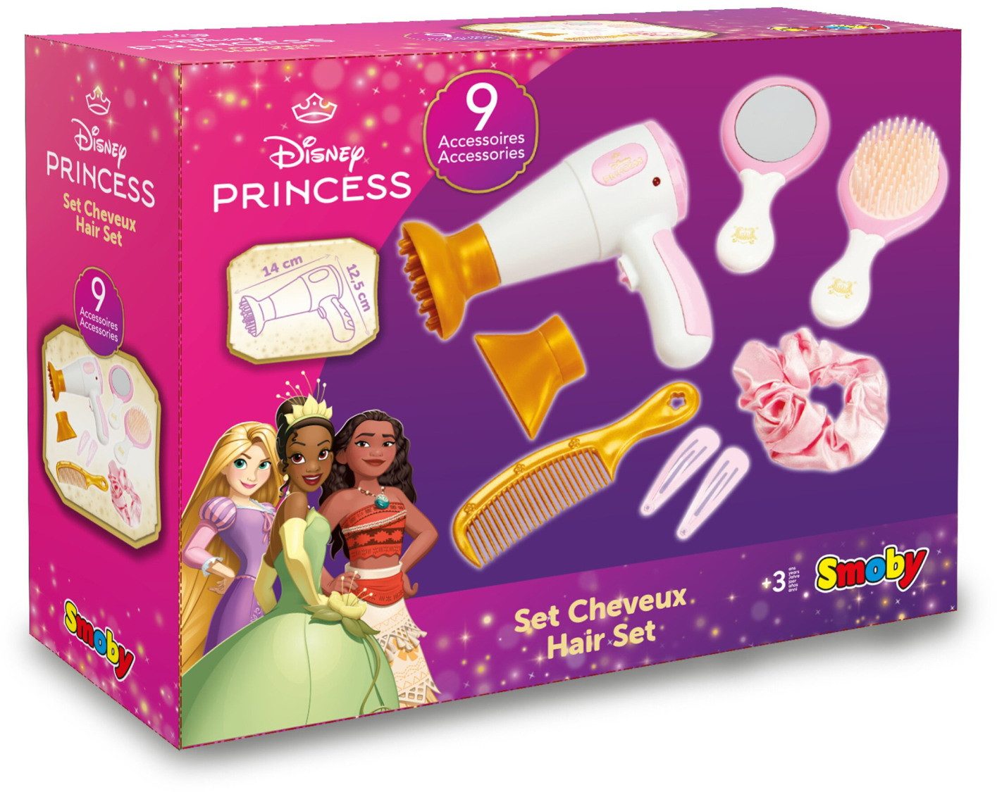 Smoby Spielzeug-Frisierkoffer Spielzeug Rollenspiel Disney Princess Haarsty günstig online kaufen