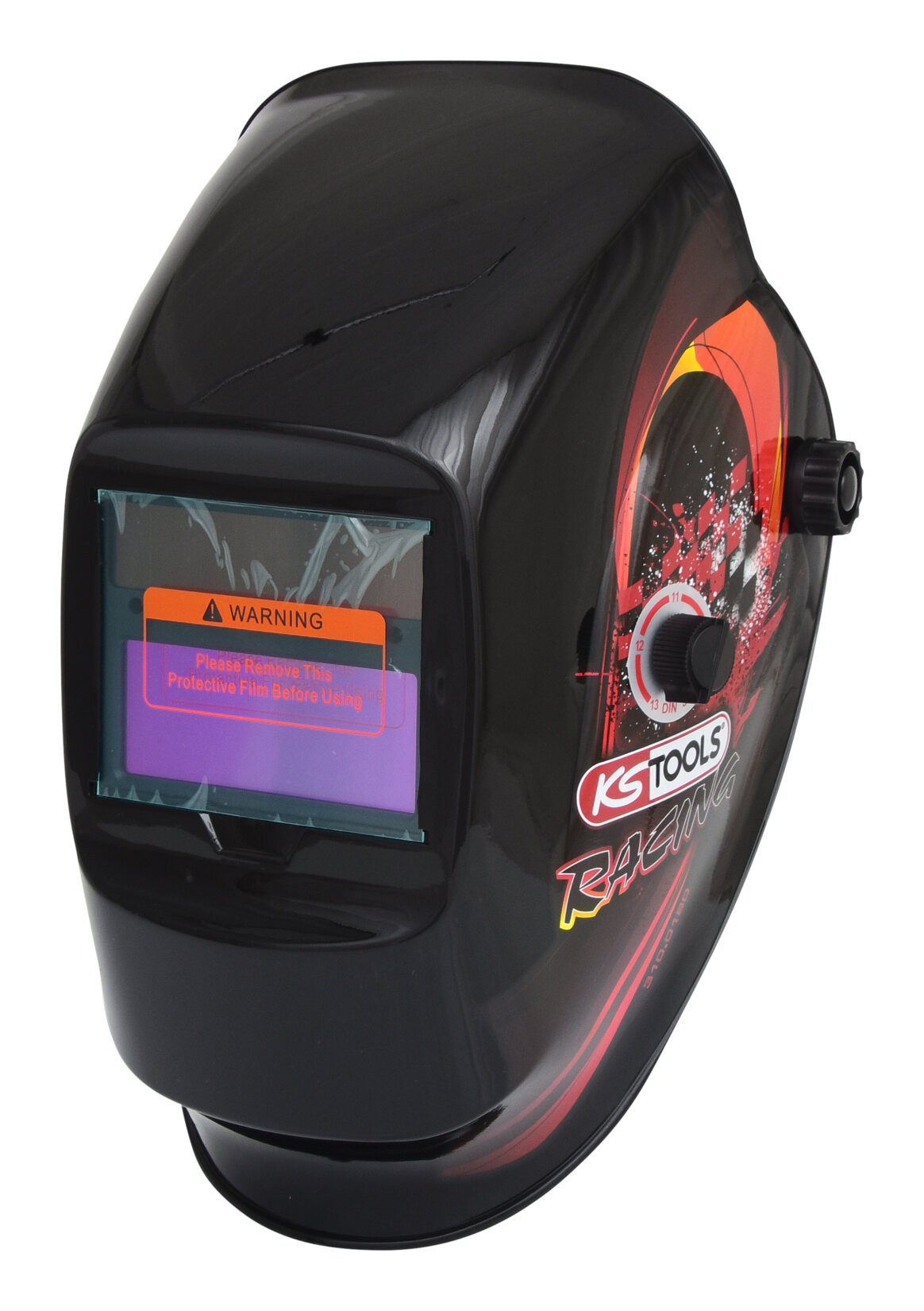 KS Tools Kopfschutz, Schweißer-Schutzhelm, Racing Design