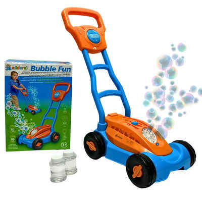 alldoro Мильні бульбашкиspielzeug 60617, Rasenmäher für Kinder mit Мильні бульбашки-Funktion, LED und Hupe