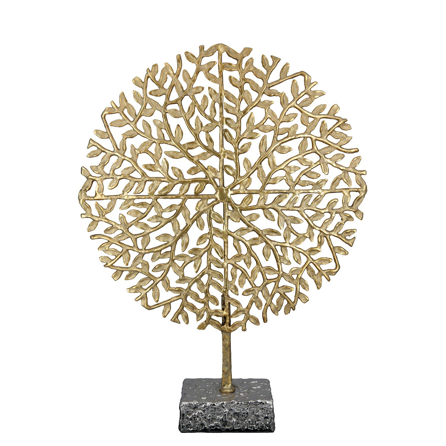 48cm - T. GILDE Dekofigur gold Tree x 11cm B. GILDE x - 64cm H. Skulptur