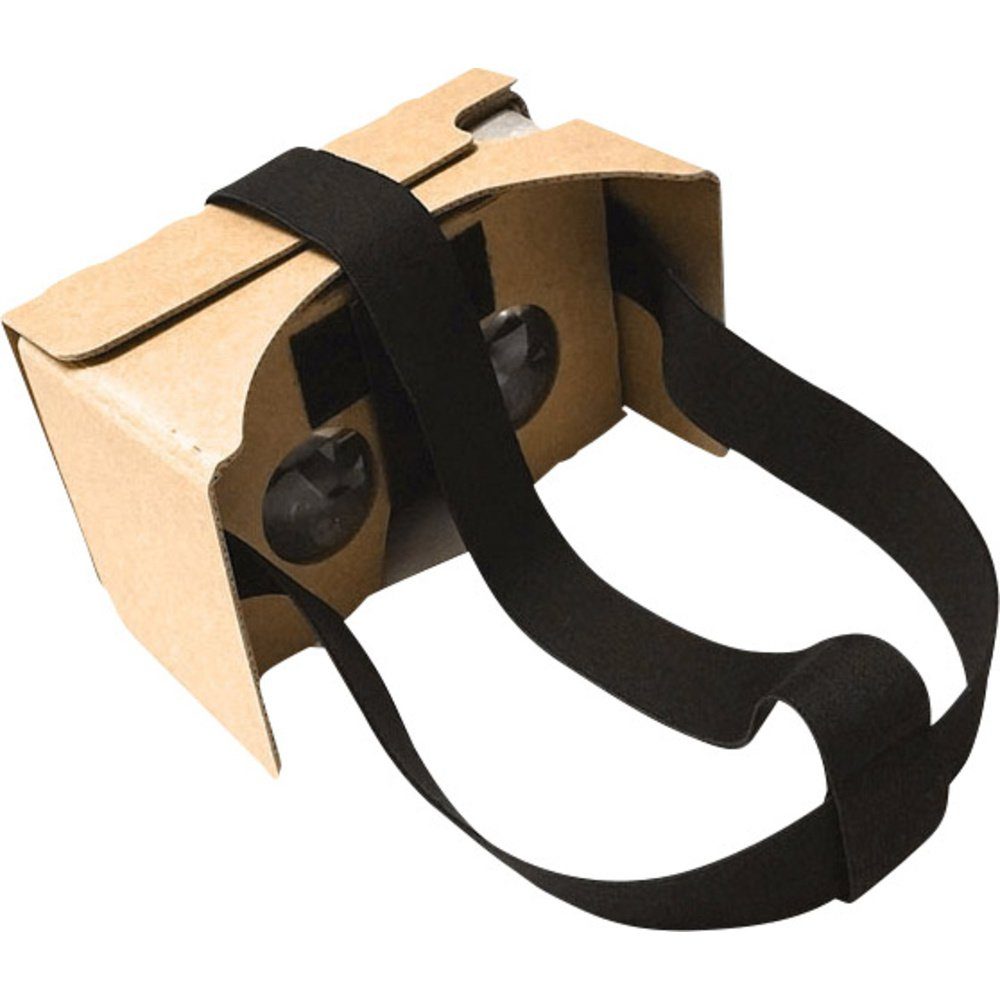 Renkforce Renkforce Headmount Google 3D VR Virtual Reality Brille Braun Virtual-Reality-Brille