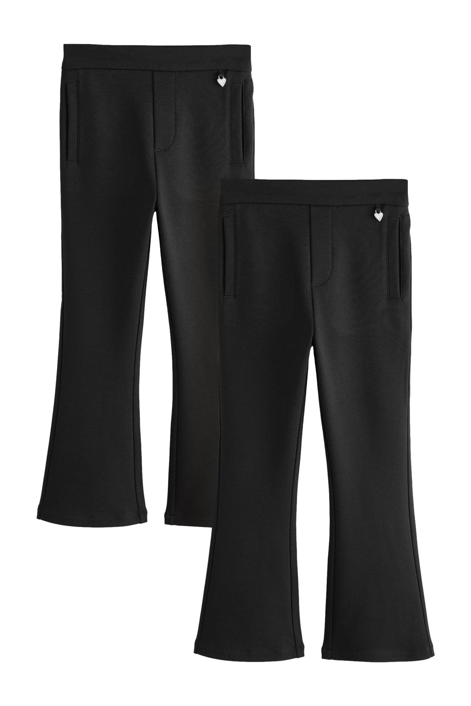 Clarks Schlaghose Clarks Schlupf-Hose mit Schlag, 2er-Pack (2-tlg)