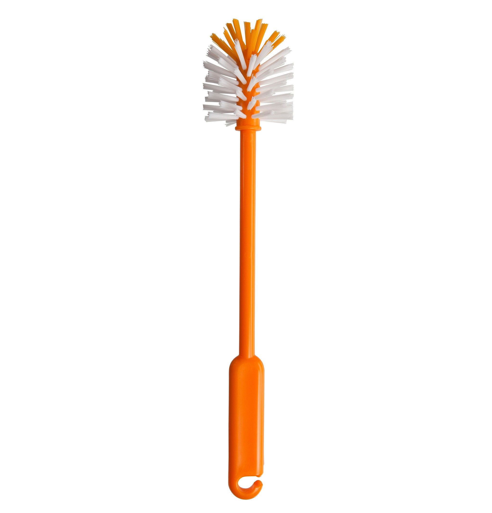 haug bürsten Reinigungsbürste Gläserbürste in Mango - aus Nylon 6.6 - ø60mm - Länge 32cm, für eine optimale Reinigung von Gläsern, Tassen und vielem mehr