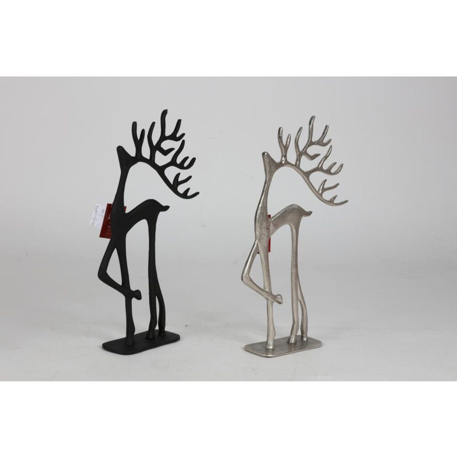 BURI Dekofigur BURI Rentier Metall Dekoration Christmas Fenster Tisch Adven günstig online kaufen