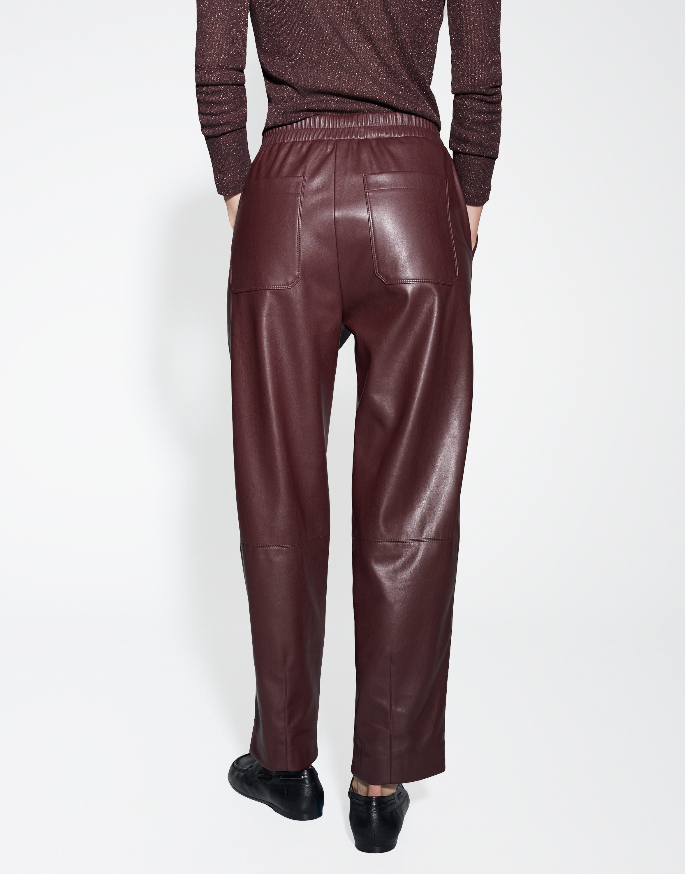 OPUS Lederhose MYHA EDGY Relaxed mit Barrel Leg